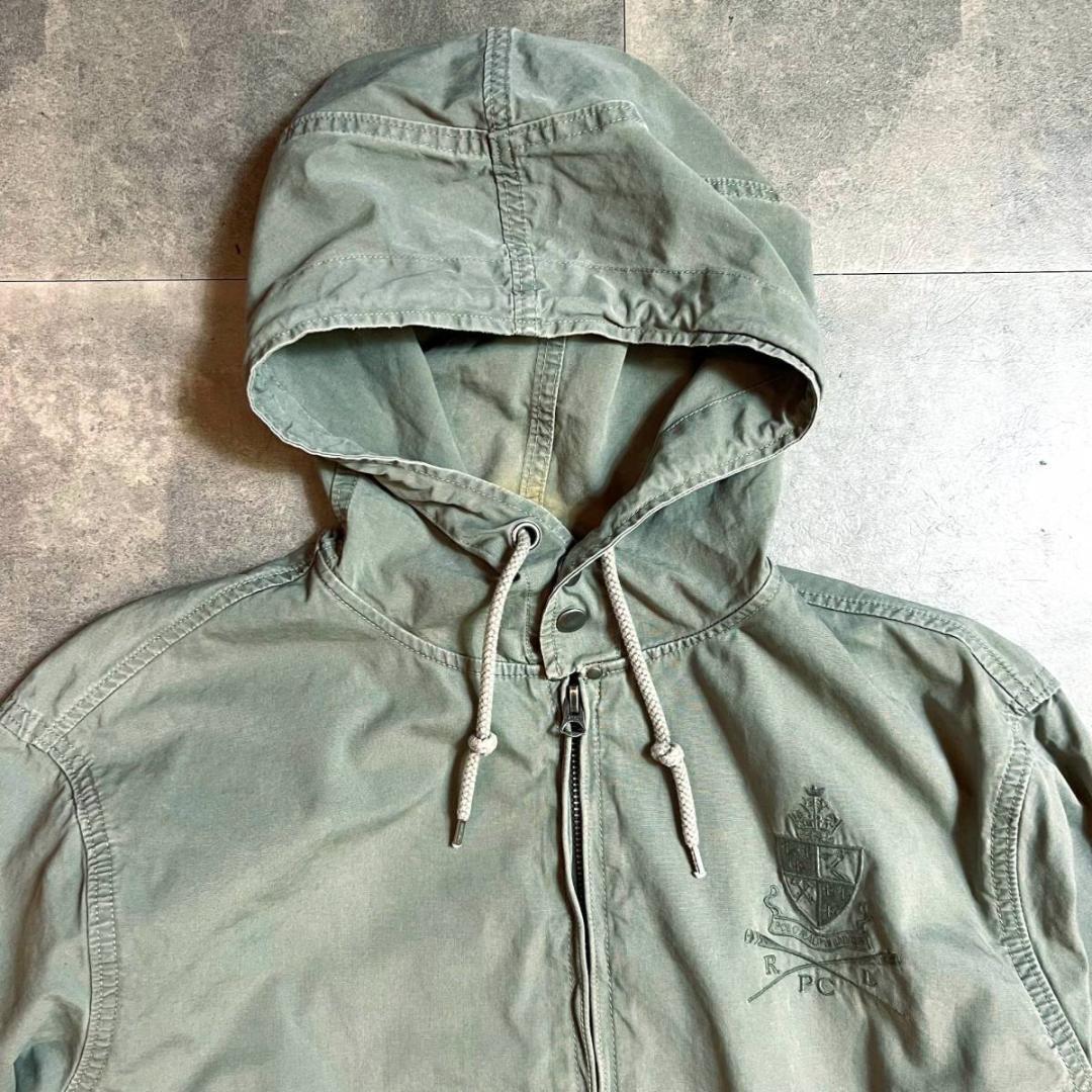 POLO Ralph Lauren Yacht Hooded Jacket In MossGrey L / ポロ ラルフ