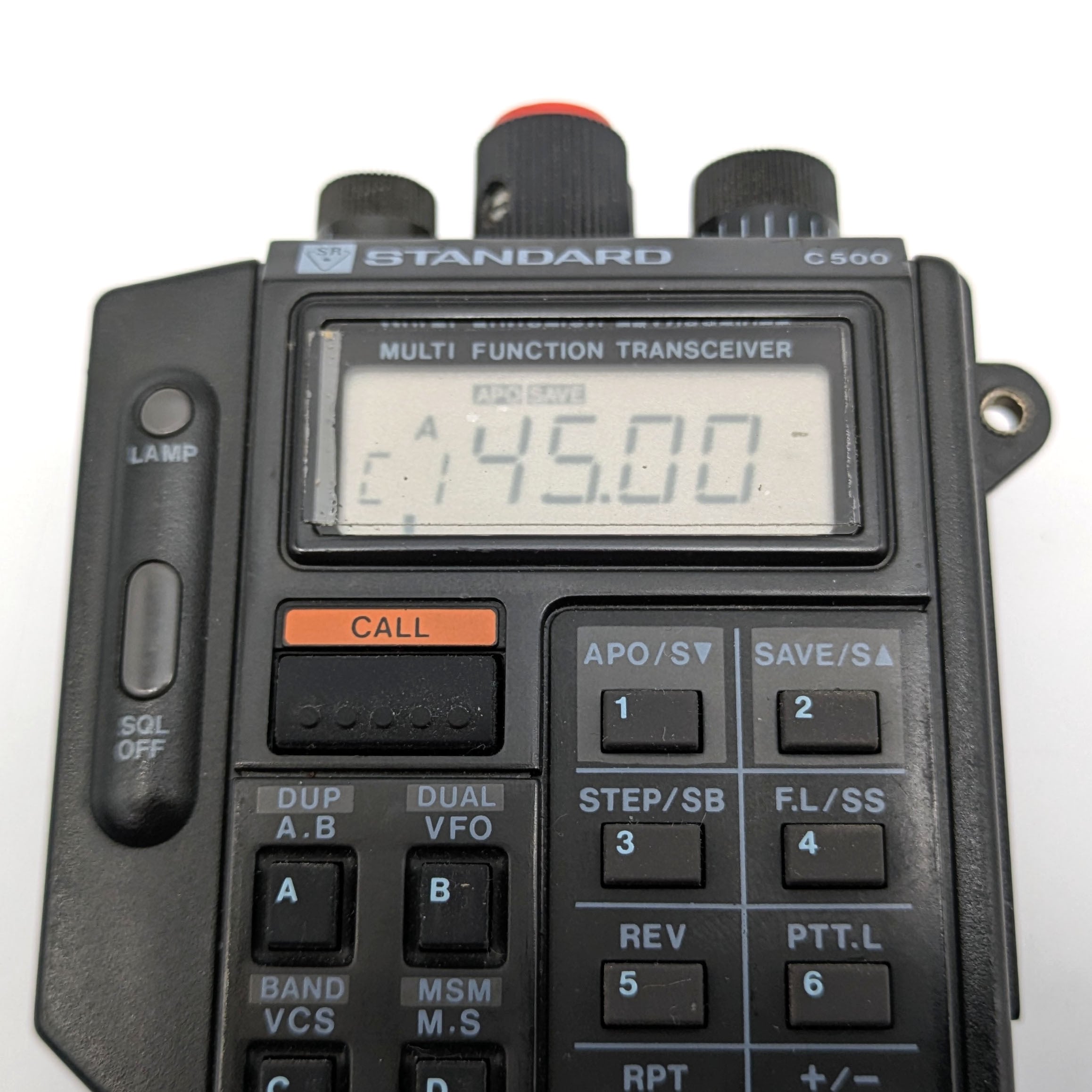 STANDARD(スタンダード)・VHF/UHFハンディトランシーバー・C500