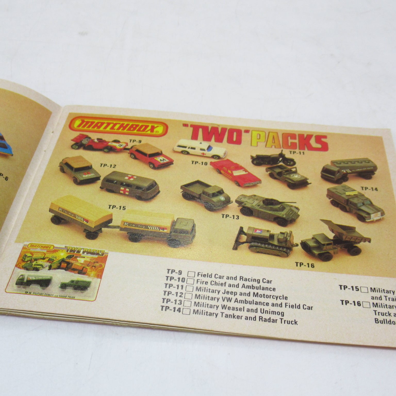 MATCH BOX マッチボックス ミニカーカタログ 1978年 ミニカー [&1