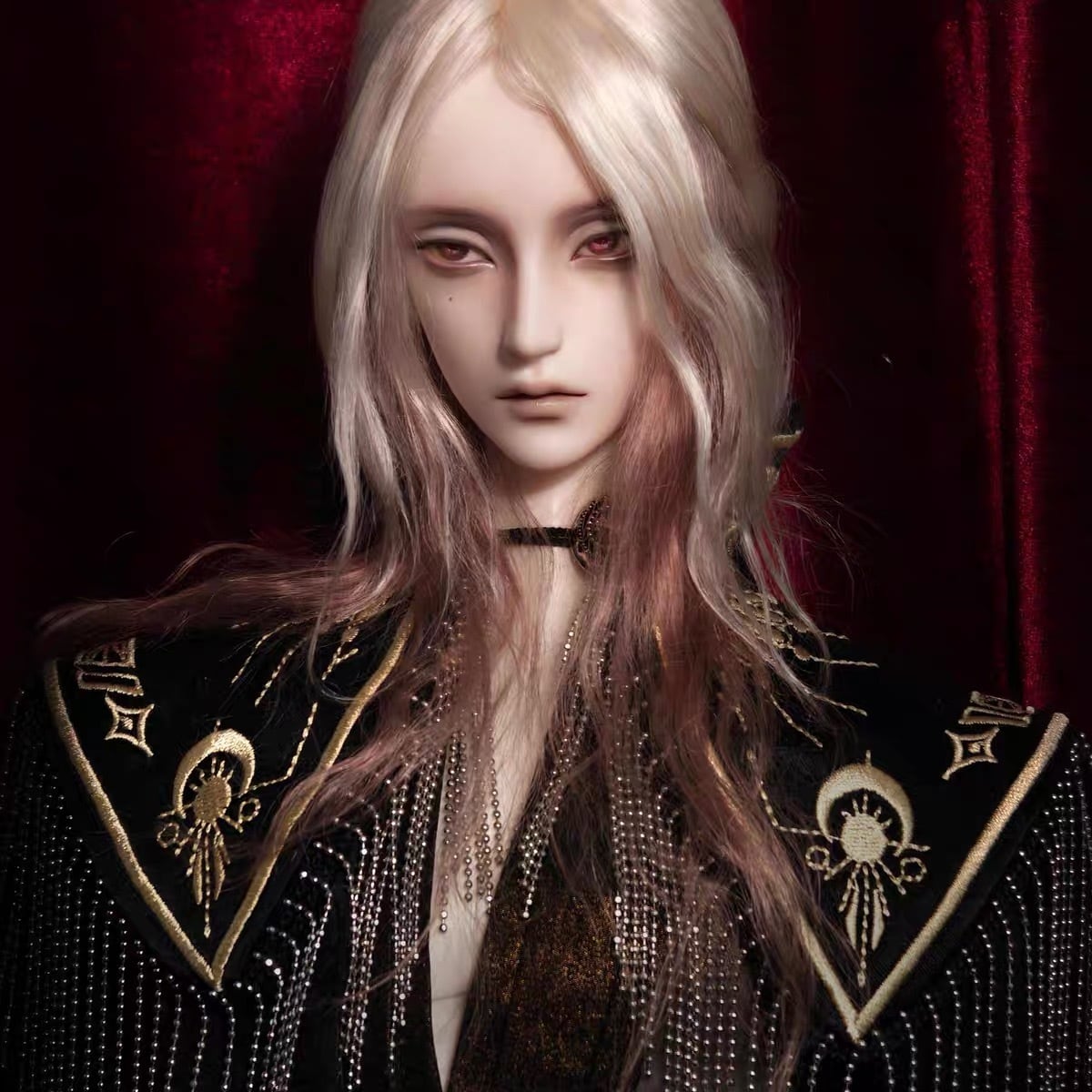 ヘッドのみ！alb自制头泠一，3分70叔单头 bjd ヘッド ボディ メイク用