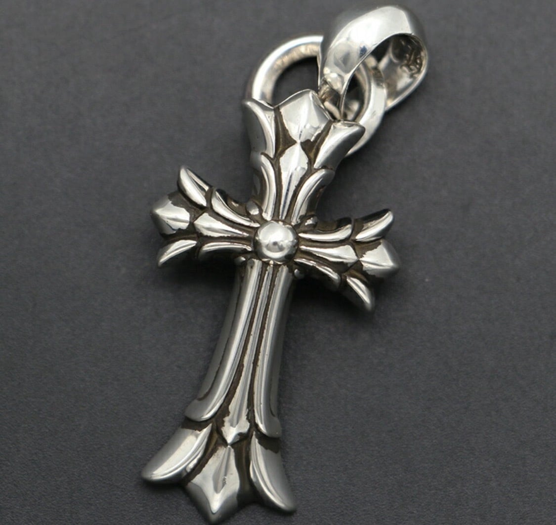 CHROME HEARTS クロムハーツ スモール CBL CH CROSS SML W/ATTACHED