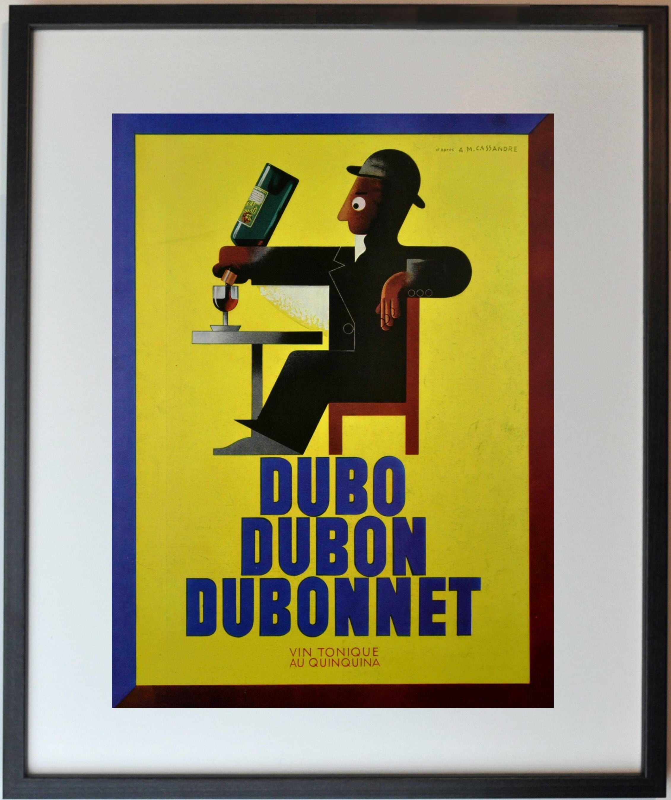 DUBONNET-デュボネ カッサンドル ポスター 1 | Eureka Vintage Poster
