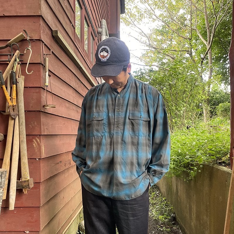 BROWN by 2-tacs / STAND COLLAR | st. valley house - セントバレーハウス