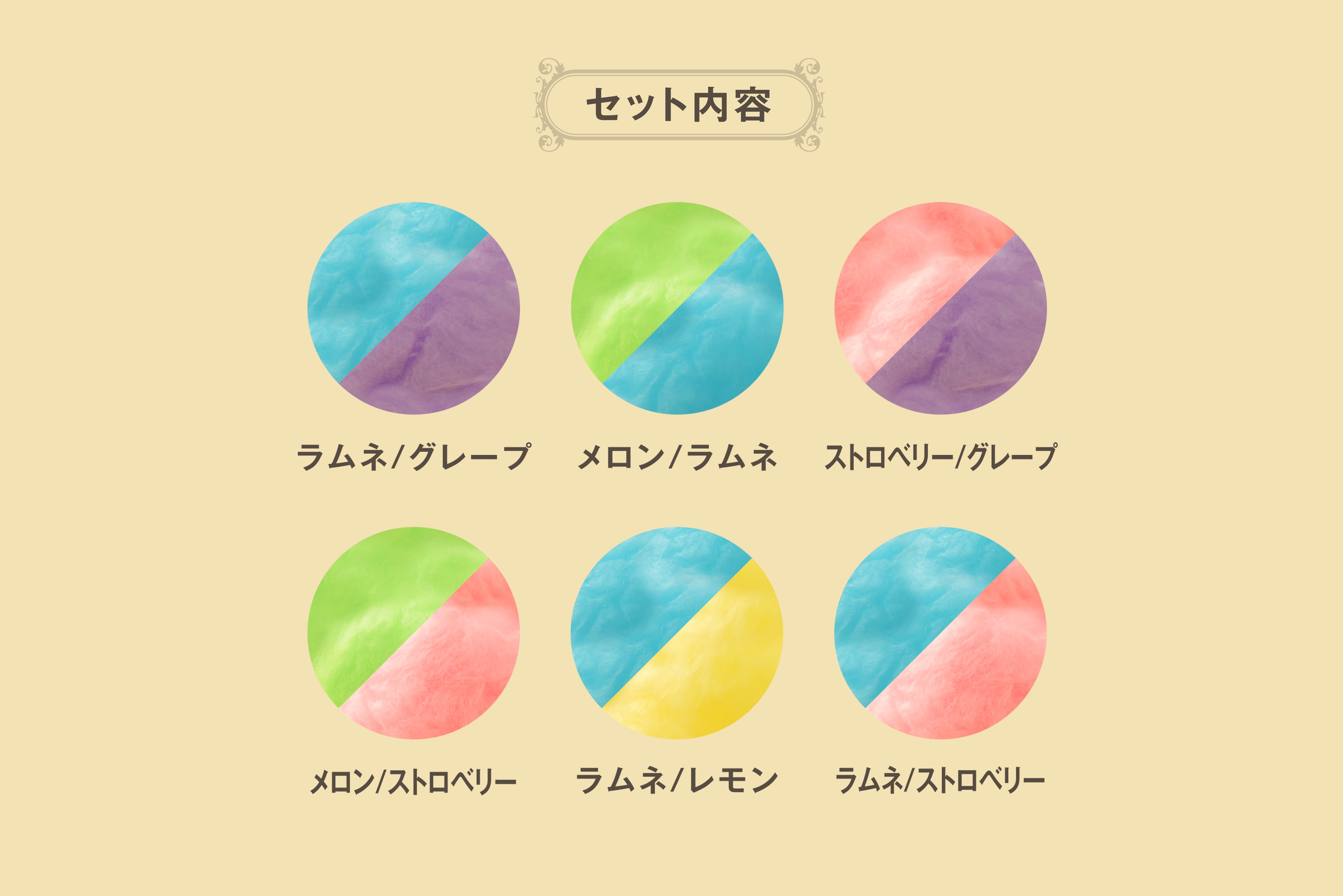 わたあめ 〉人気セレクションセット | HAUNTED CANDY STORE