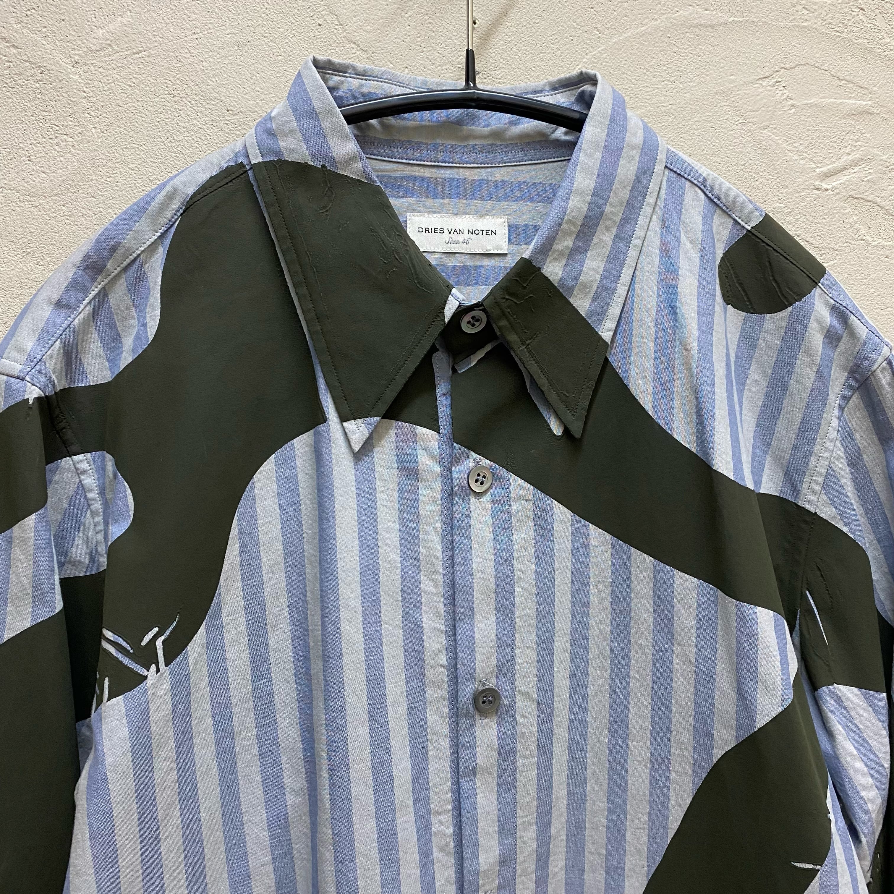 DRIES VAN NOTEN ドリスヴァンノッテン 23AW ストライプ グラフィック