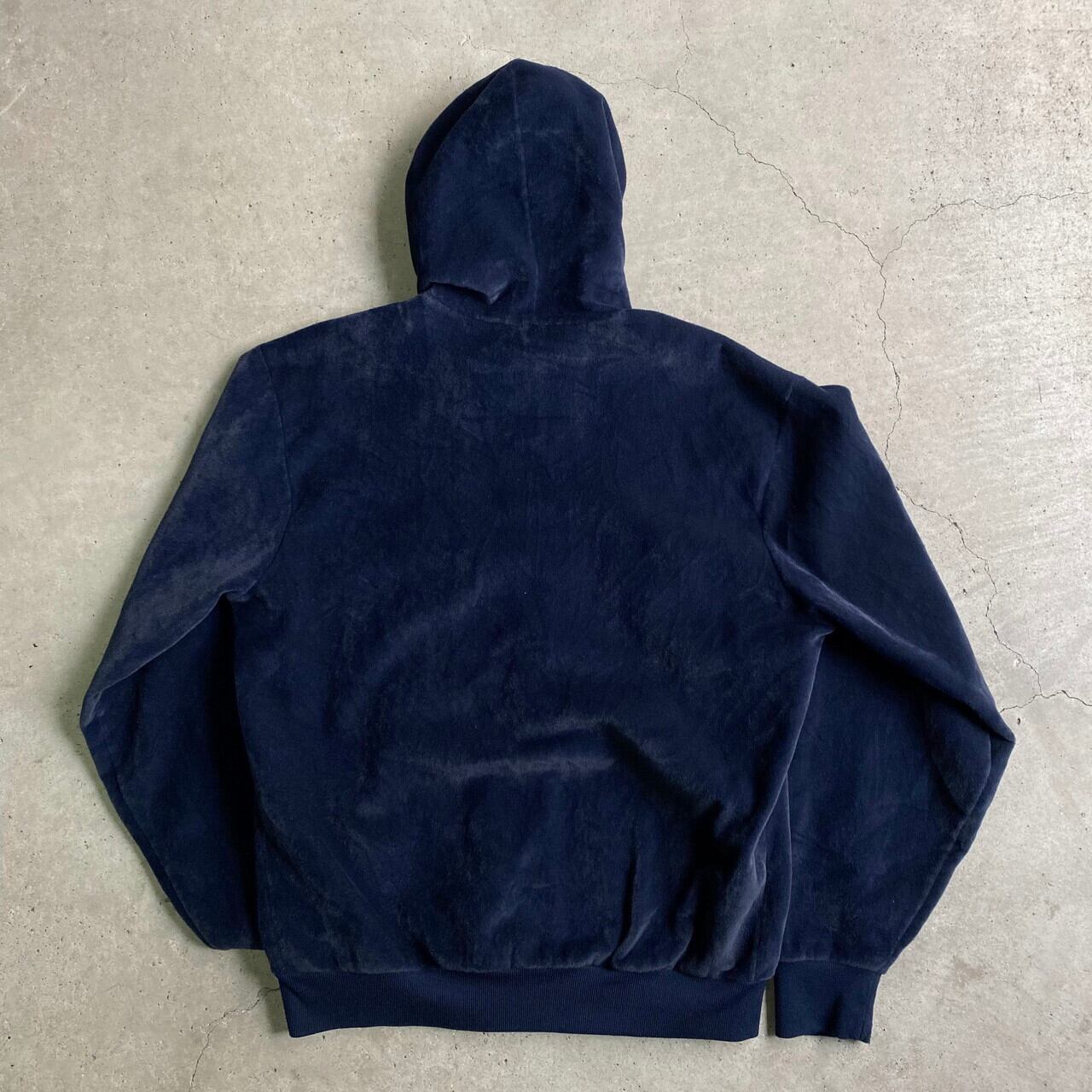 USA製 80年代 Carhartt カーハート ベロアパーカー 裏起毛 メンズL