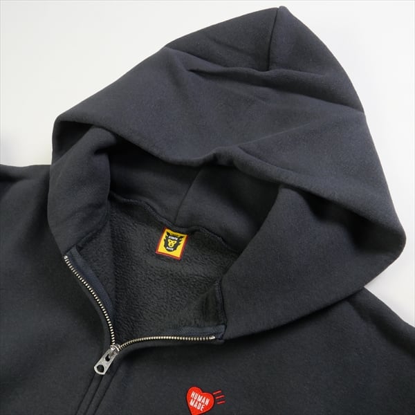 Size【L】 HUMAN MADE ヒューマンメイド 23AW ZIP-UP HOODIE Black