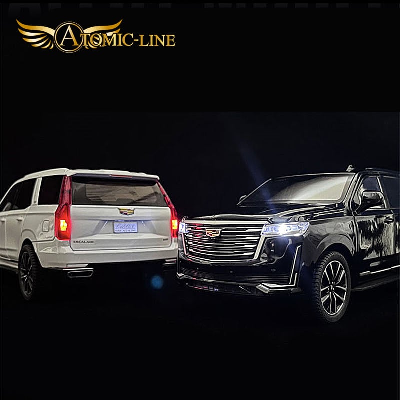 キャデラック Cadillac エスカレード 1/24 ミニカー 全3色 ライト点灯