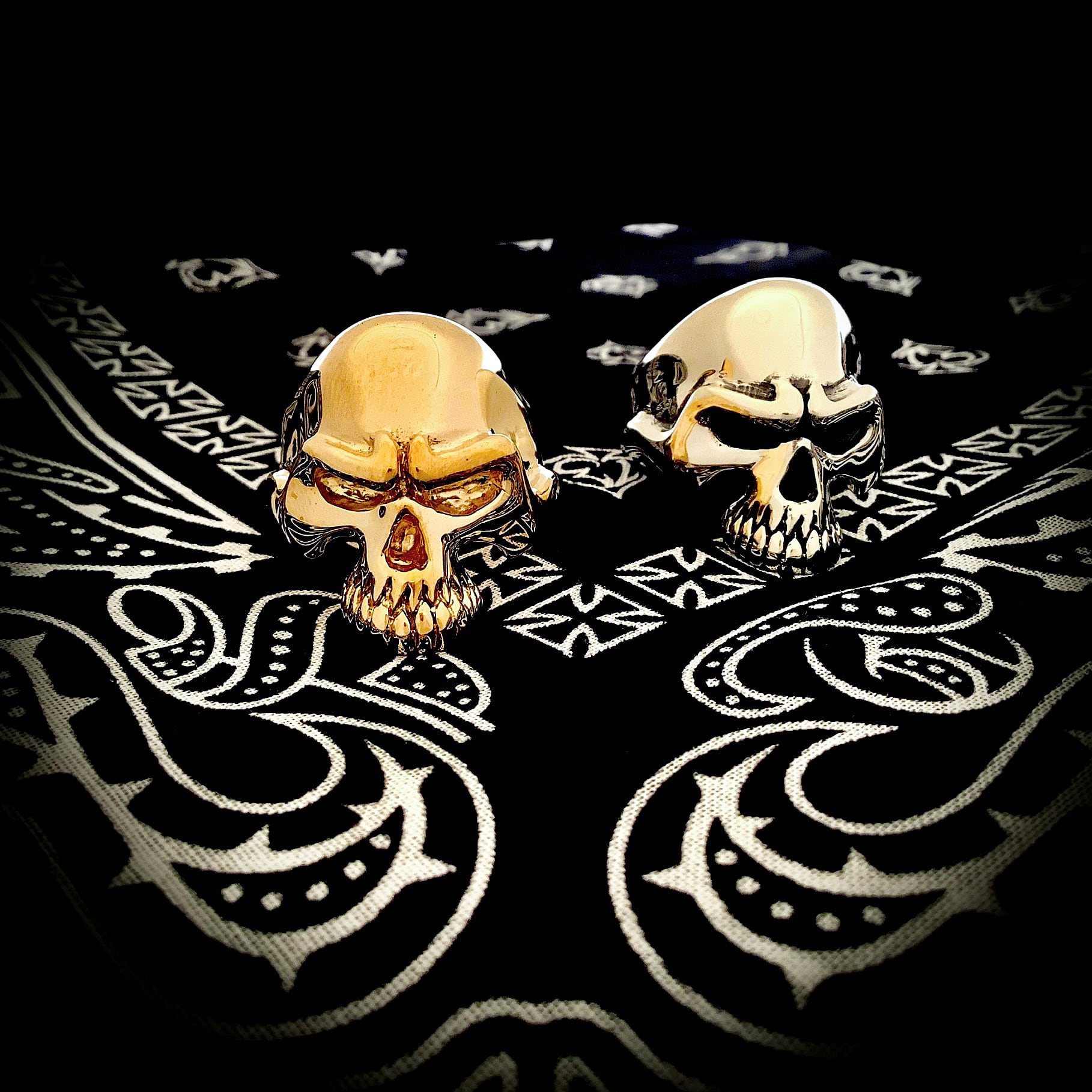 THIRTEEN DESIGNS サーティーンデザインズ KR-19 MIDDLE MAD SKULL