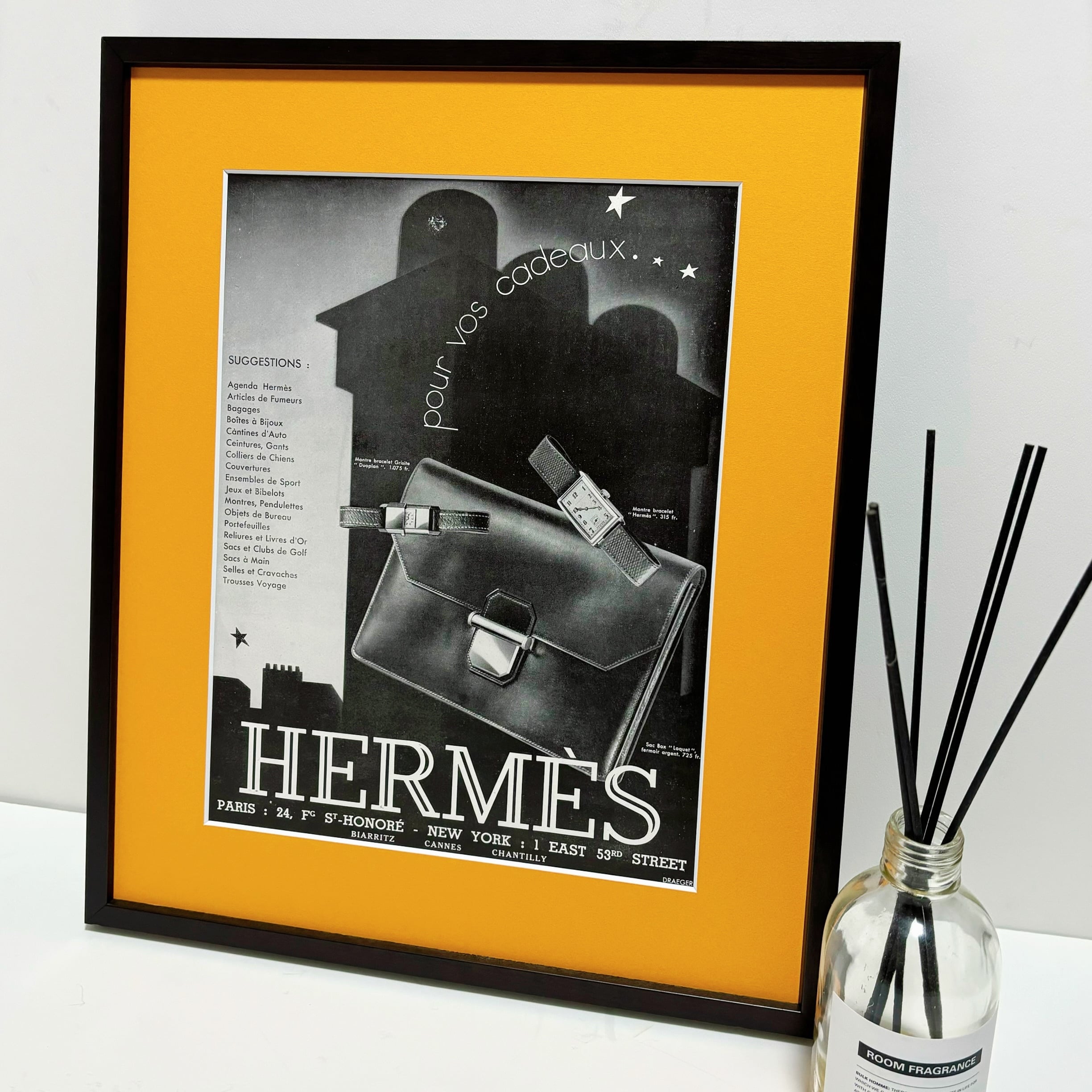 1931 広告＞HERMES エルメス ポスター ヴィンテージ アートポスター