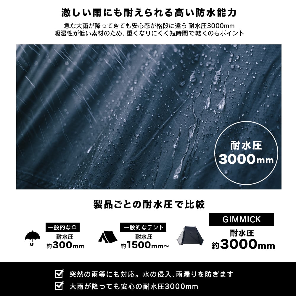 GIMMICK m8パップテント | GIMMICK BASE SHOP