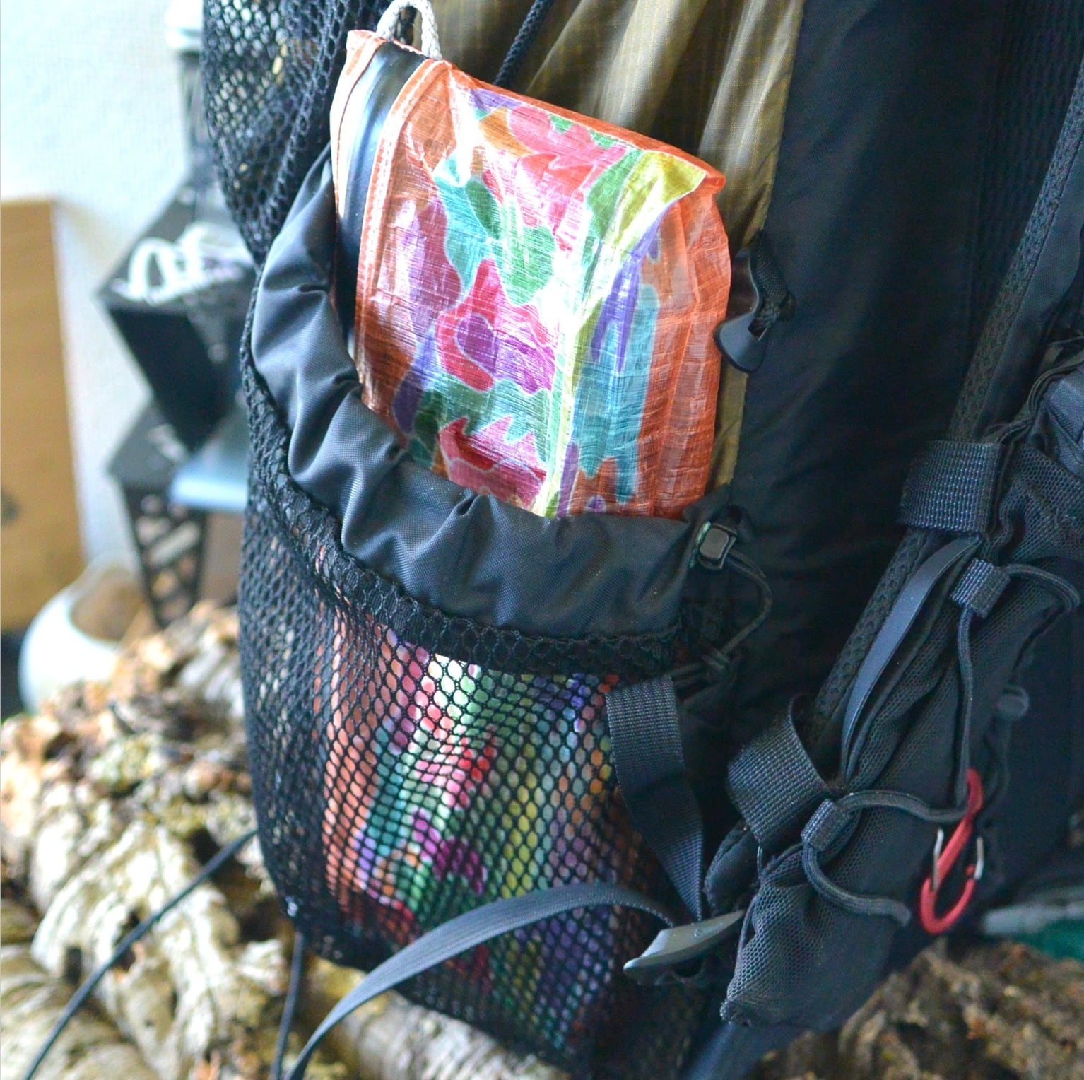 perm and baton × noicoyamaico Backpacker's pouch | noicoyamaico