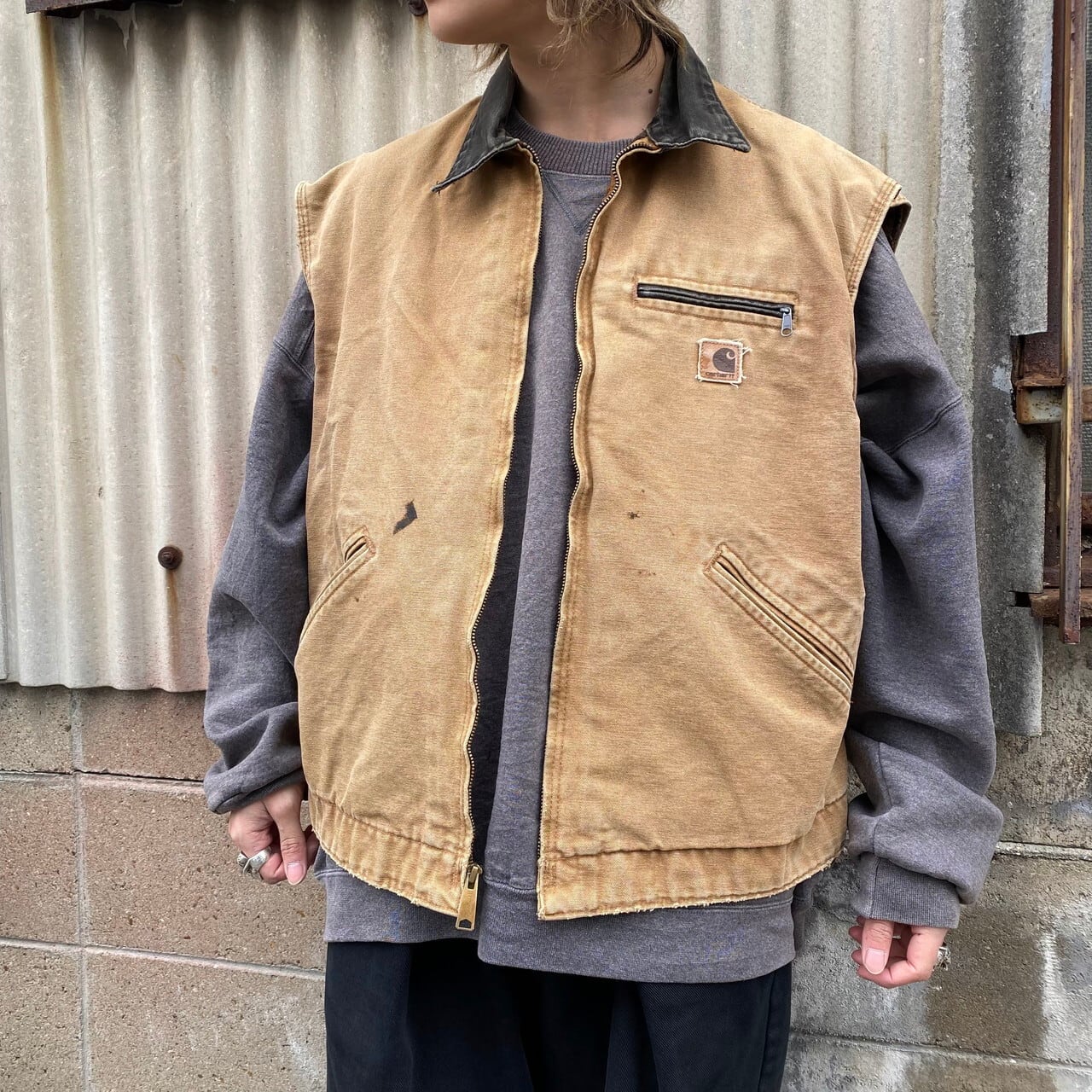 ビッグサイズ Carhartt カーハート ダック地 デトロイトジャケット