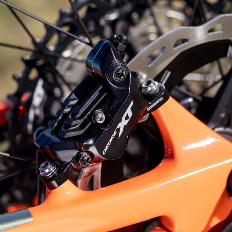 SHIMANO】DEORE XT BR-M8120 油圧ディスクブレーキ 4ピストン
