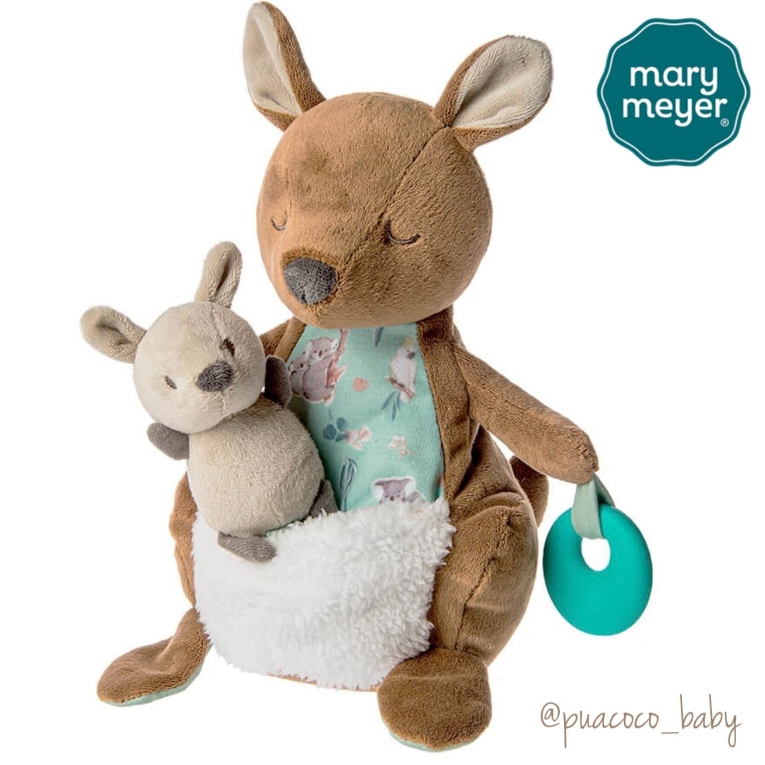 Mary Meyer 】 Kangaroo カンガルー親子 / ぬいぐるみ 知育玩具 ベビー