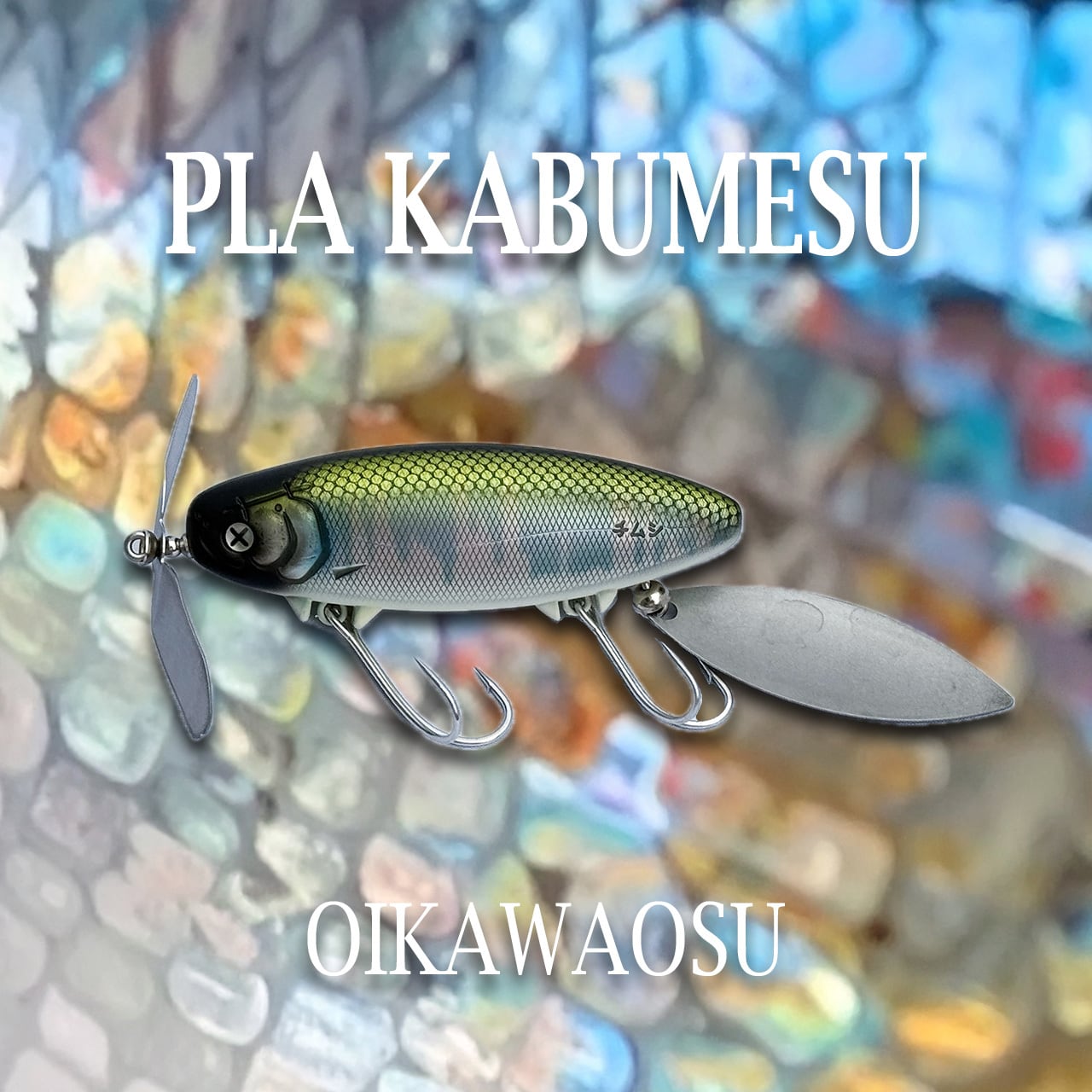 痴虫】プラカブメス／オイカワオス | ウオヨロズ〜魚萬〜