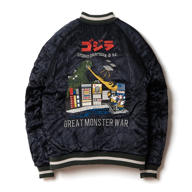 GZ-013】怪獣大戦争別珍スカジャン | THREE PIECE