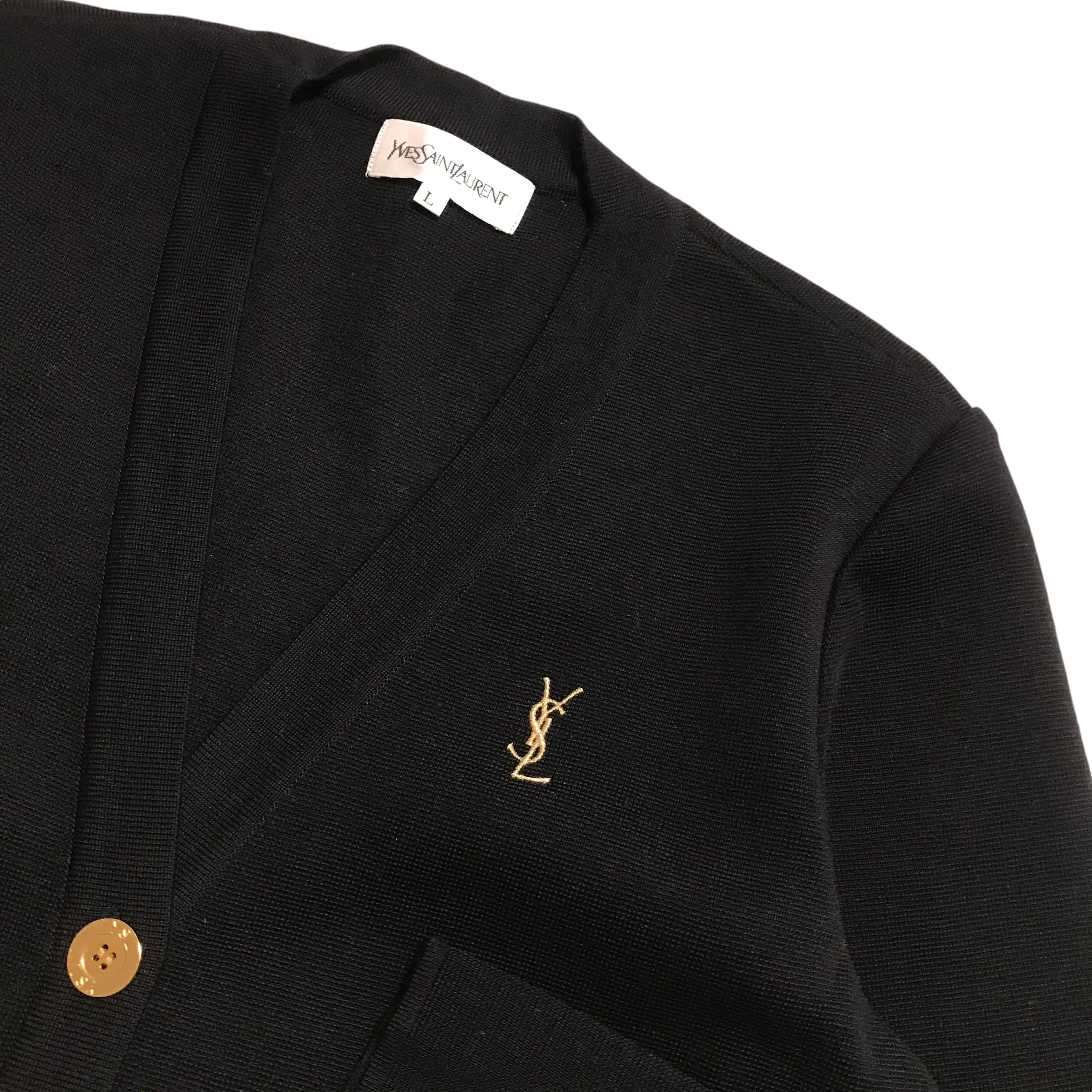 ⚫︎y4 Yves Saint Laurent イブ・サンローラン カーディガン 長袖