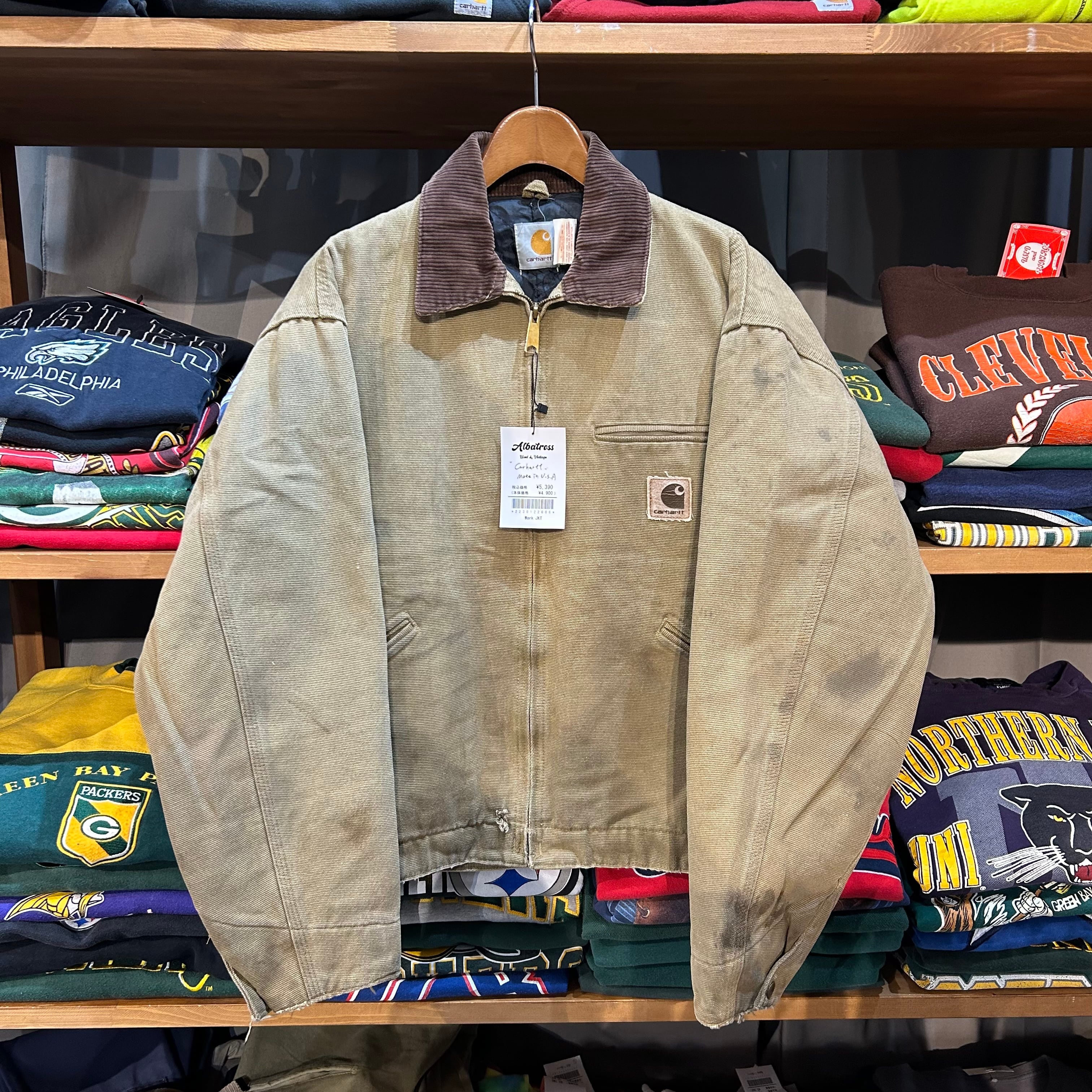 お客様専用商品】Carhartt デトロイトジャケット ベージュ | 古着屋