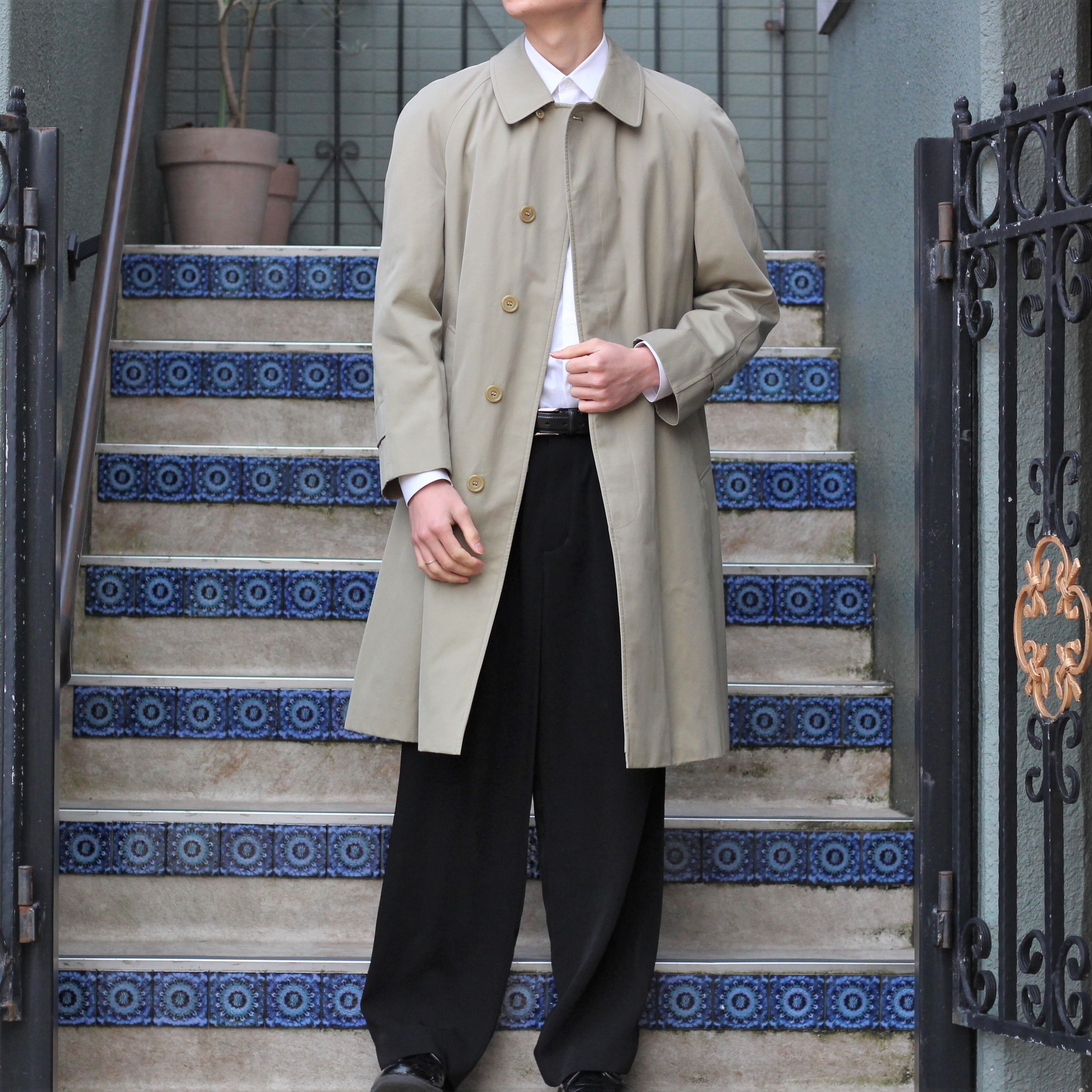 Aquascutum BALMACAAN COAT MADE IN ENGLAND/アクアスキュータムバルマ