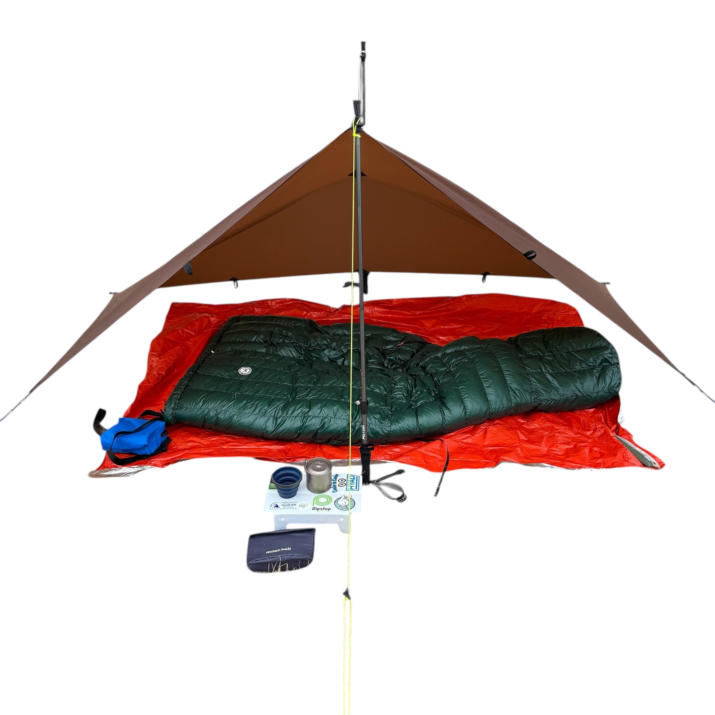 UL SIM solo tarp(ブルー) | SHIMIRA