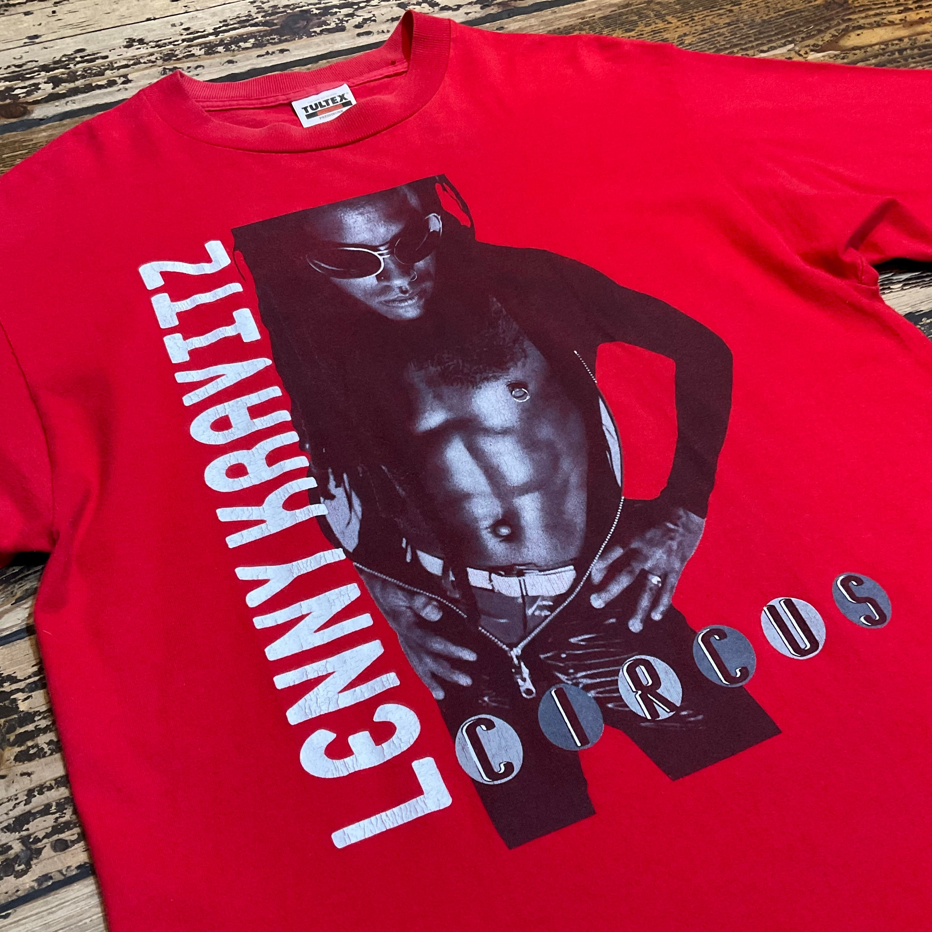 90's LENNY KRAVITZ CIRCUS TOUR Tシャツ L | Desert Snow Chiba