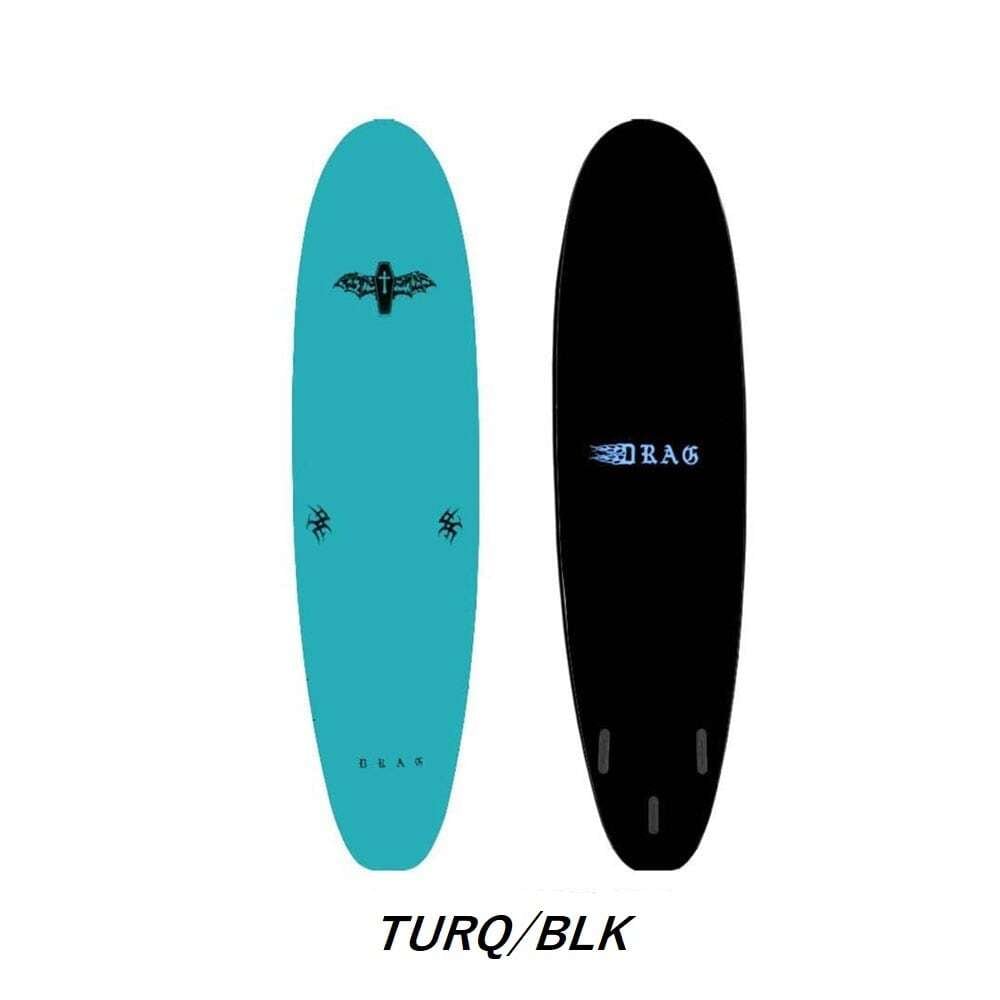 ソフトボード THE COFFIN 7'0 THRUSTERモデル -DRAG SOFTBOARD | Beach