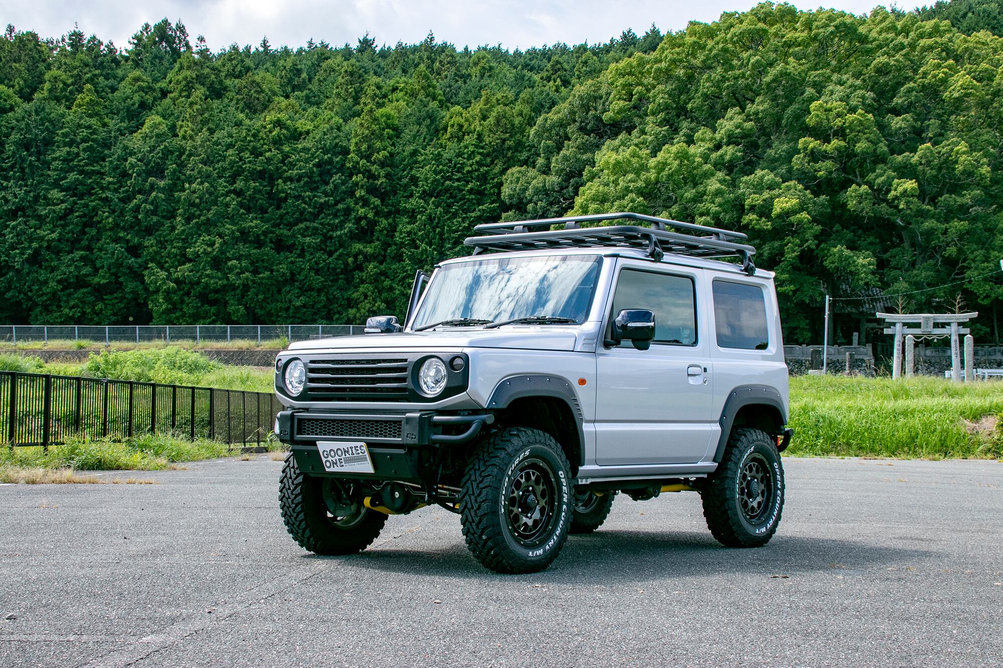 GBフェザーバンパー 超軽量アルミ製 フロント JB64専用 | GooniesOne