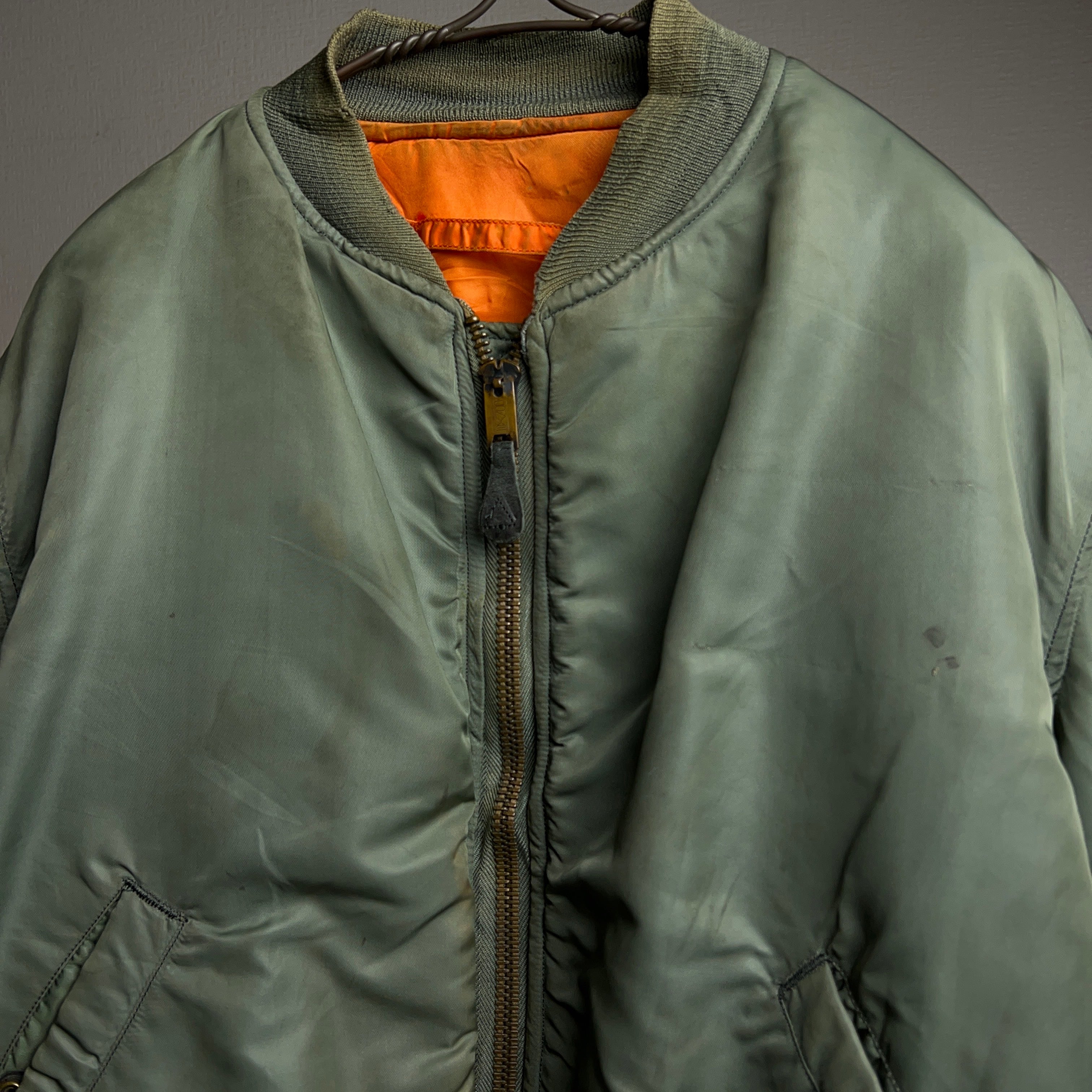 1960's USAF MA-1 FLIGHT JACKET 8279D SIZE LARGE 60年代 米空軍