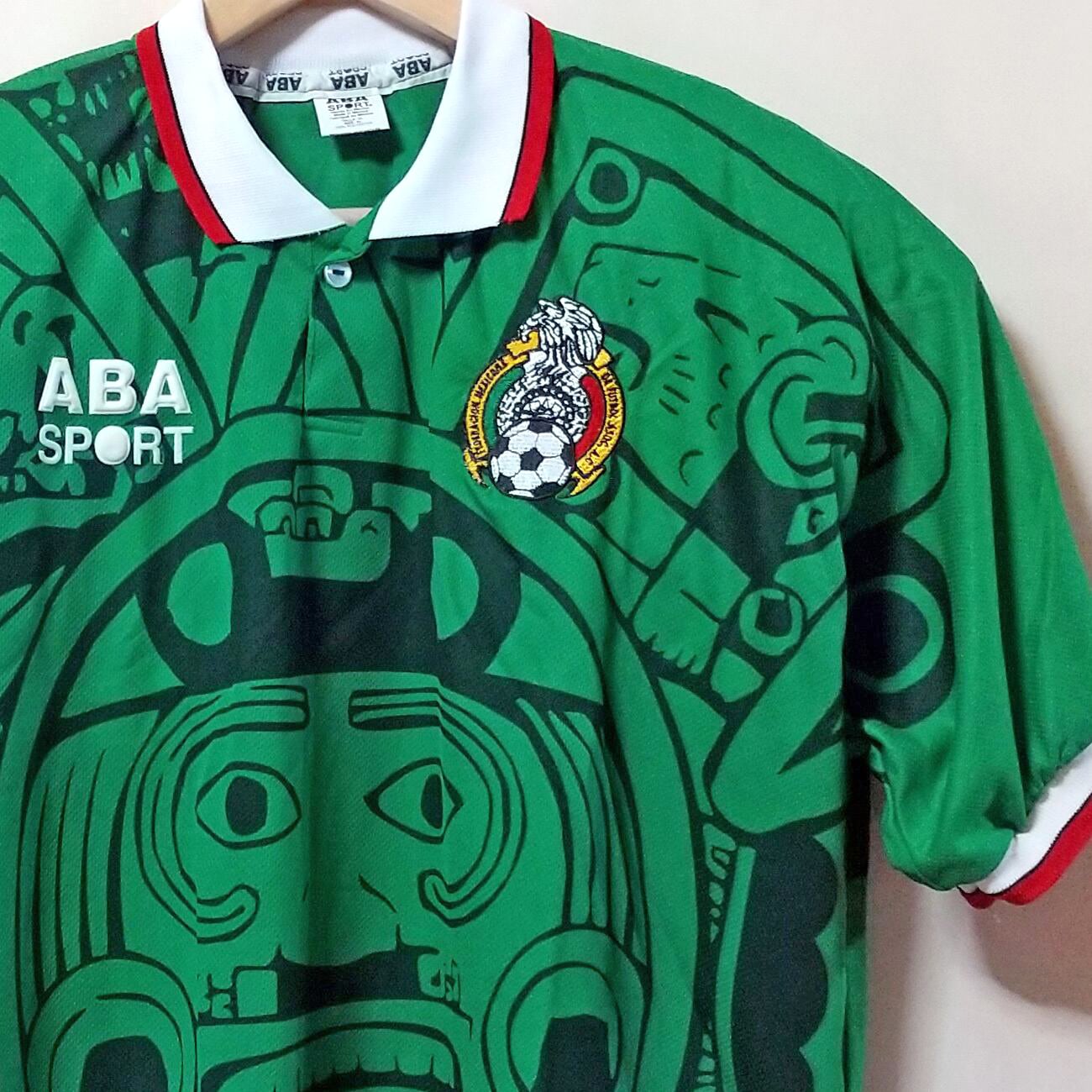 メキシコ代表 1998 ABA Sport ホーム半袖 ユニフォーム 復刻版