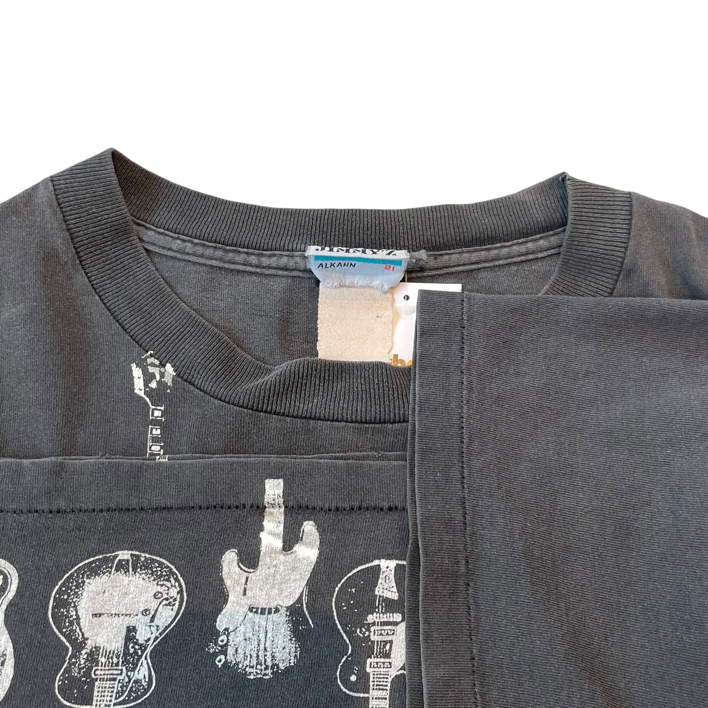 80s JIMMY'Z all over print T-shirt | What'z up