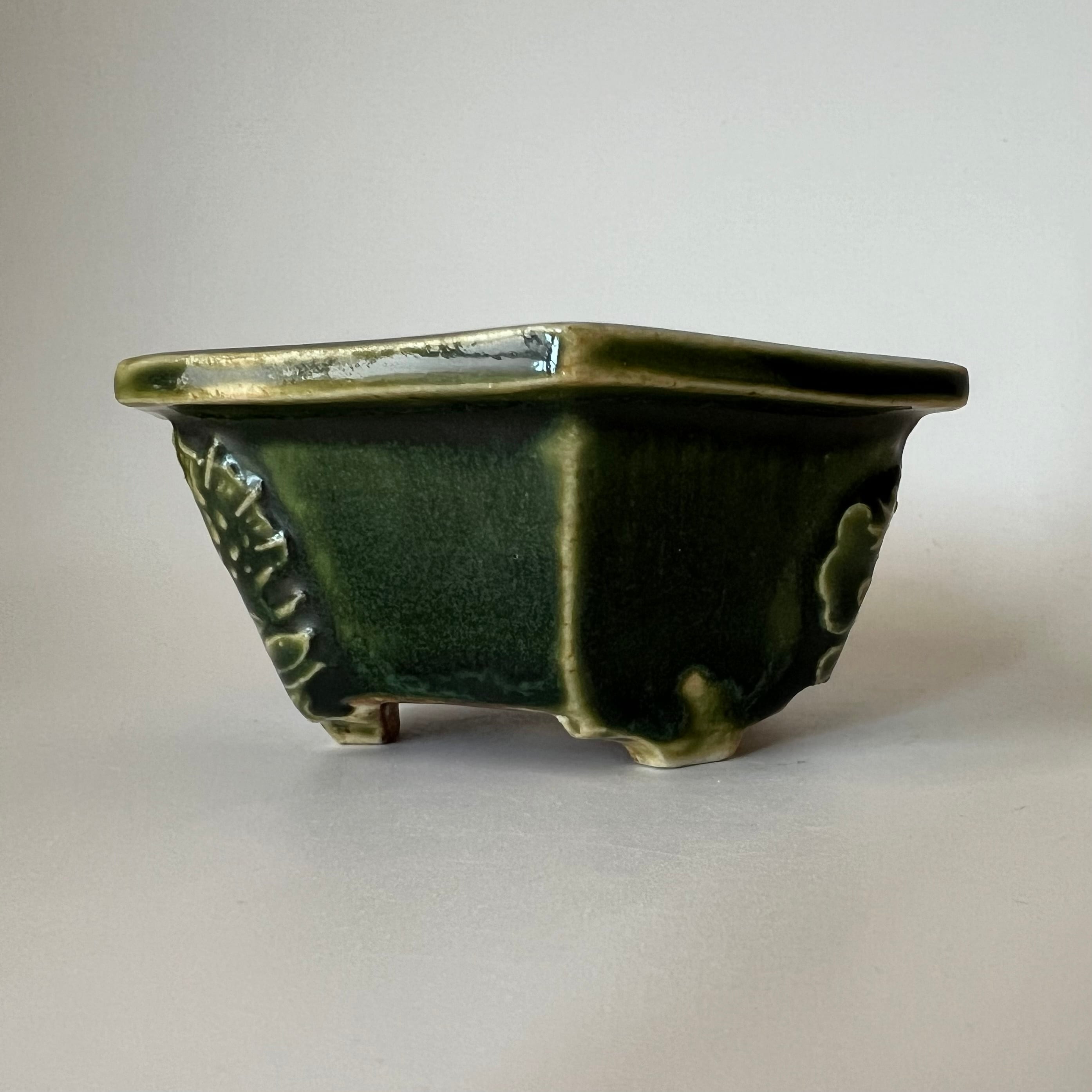 盆栽鉢 / BONSAI POT】一点物 呂宋 六角形（HEXAGON) - Handmade