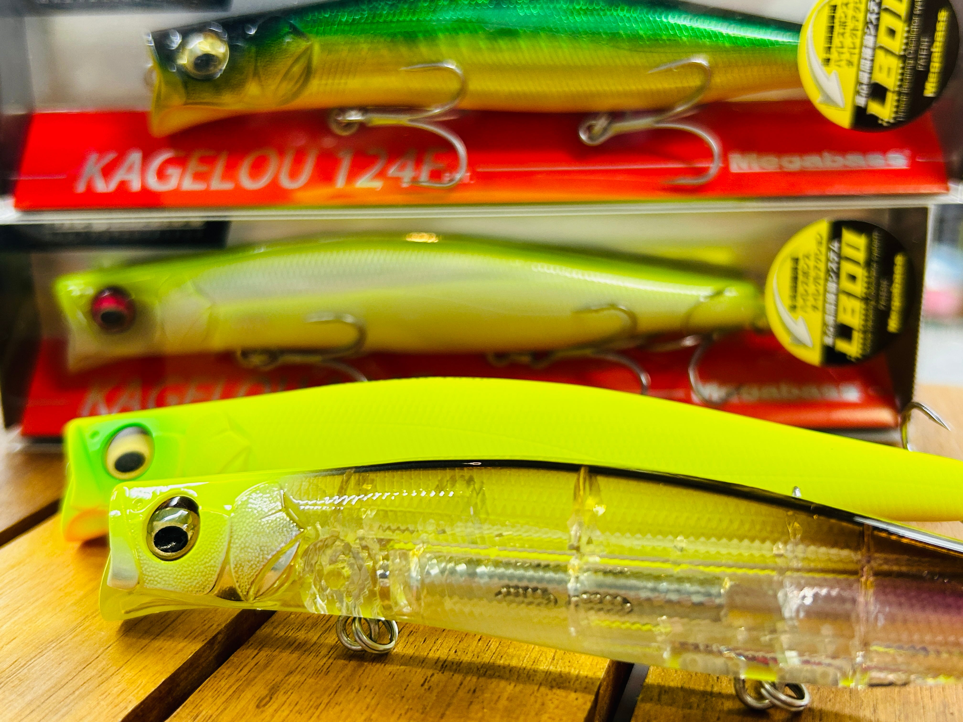 Megabass KAGELOU カゲロウ 124F | Fishing Tackle BLUE MARLIN