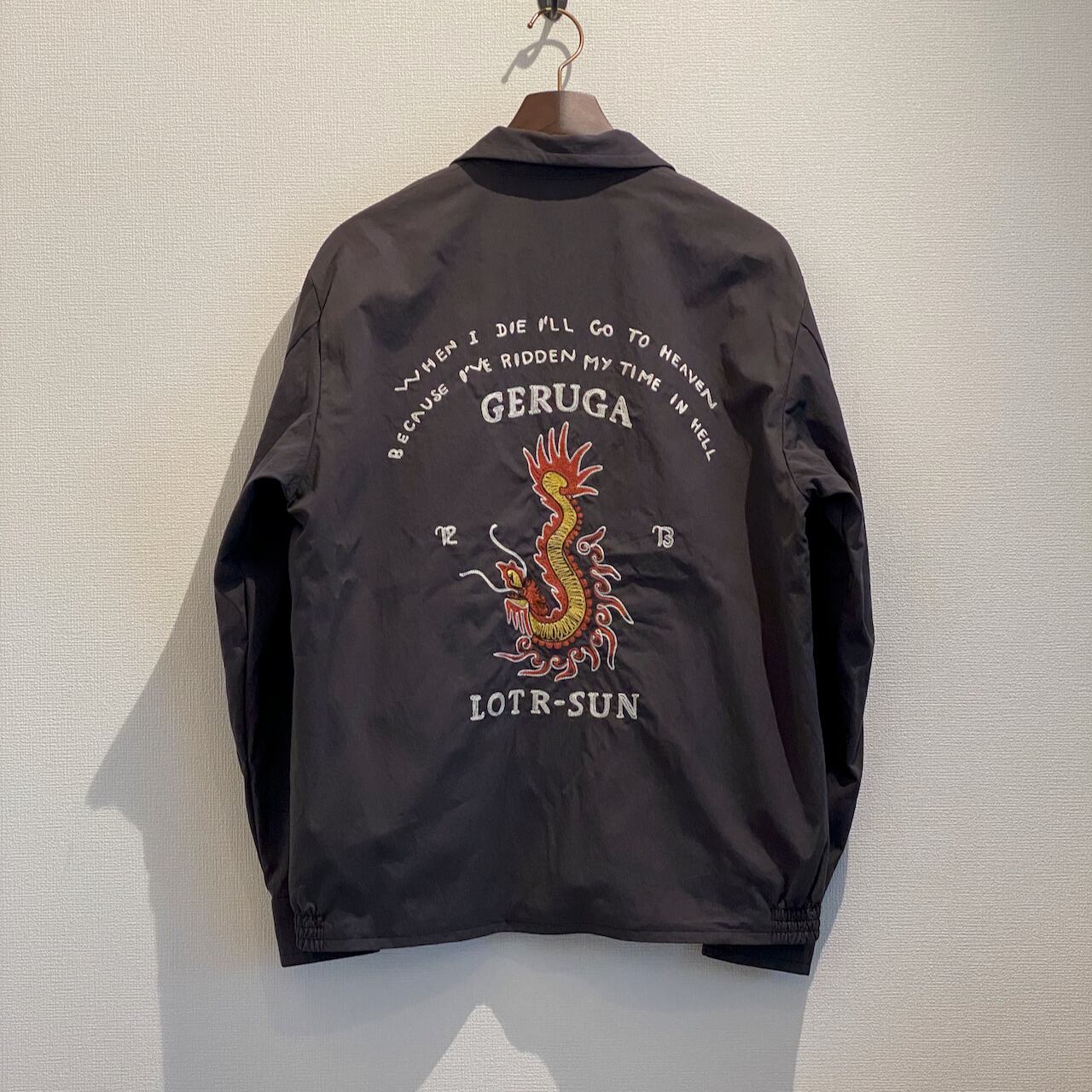 GERUGA ゲルガ　TOUR JACKET ベトジャン TOUR JACKET <64-CLOTH> (CHARCOAL BLACK) / GERUGA | CROSS ROAD BLUES