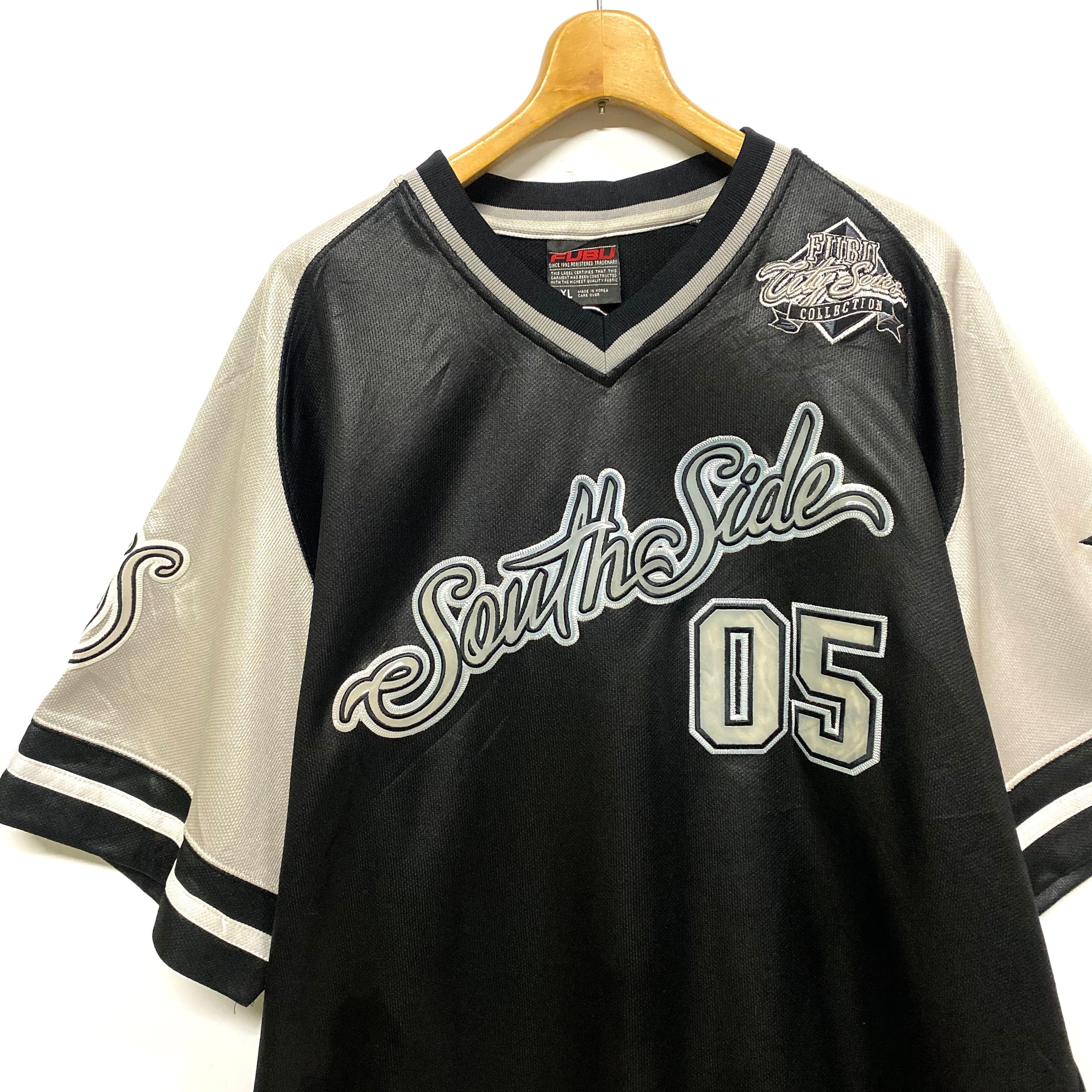 FUBU フブ ゲームシャツ ユニフォーム メンズXL 古着【ゲームシャツ