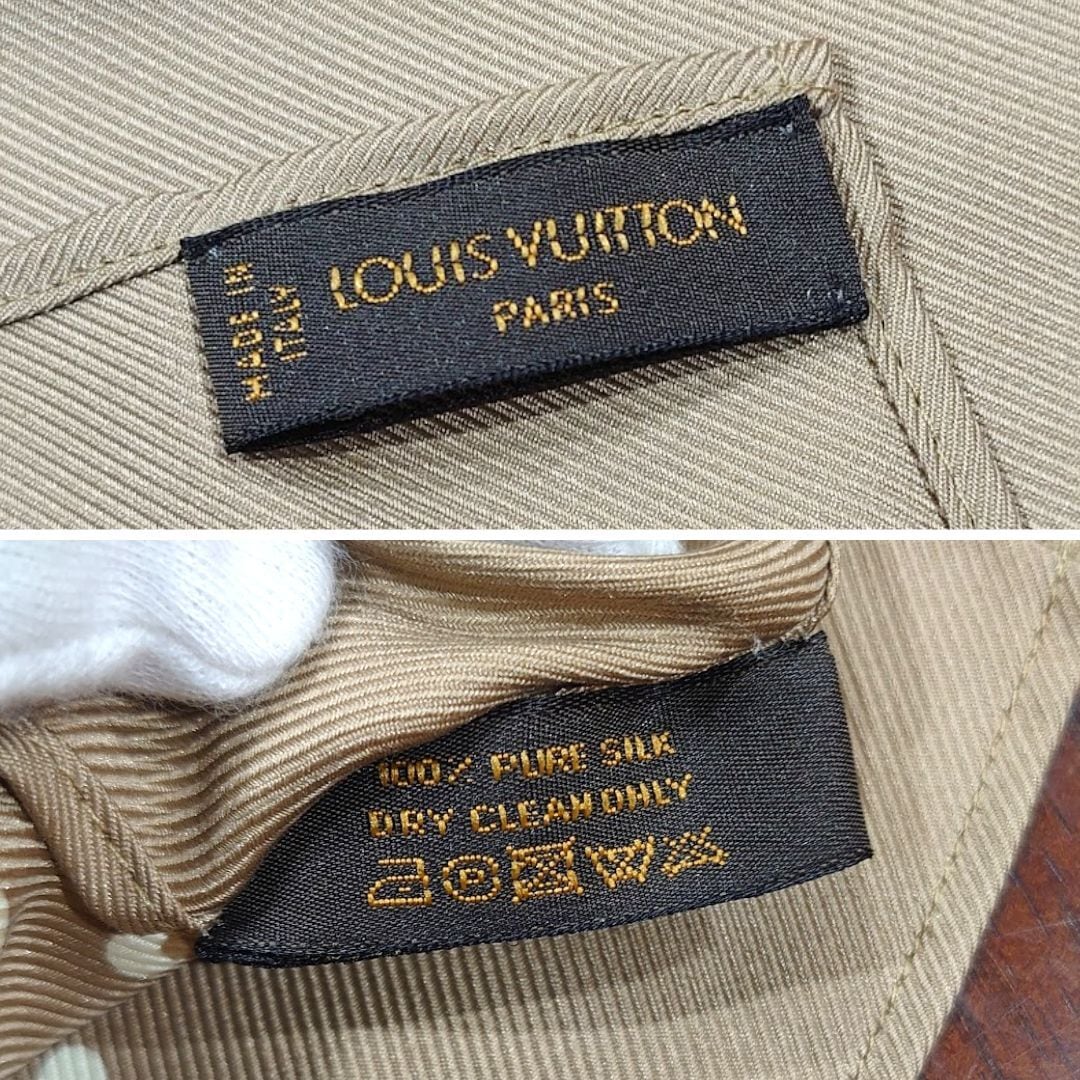 LOUIS VUITTON ルイヴィトン LV ドット 水玉 ミニスカーフ スカーフ LV