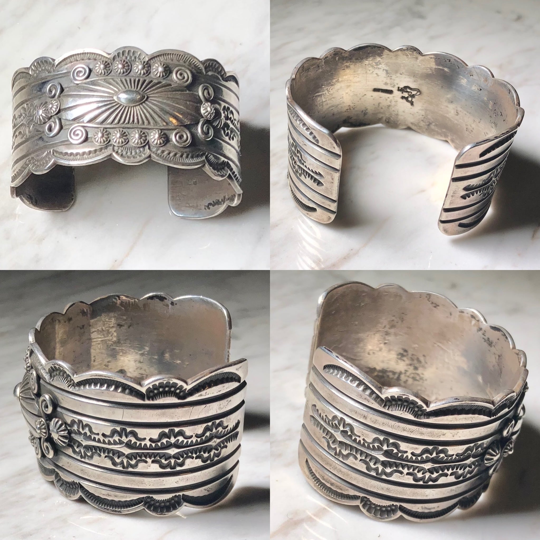 DELBERT GORDON wide silver cuff bangle | NOIR ONLINE