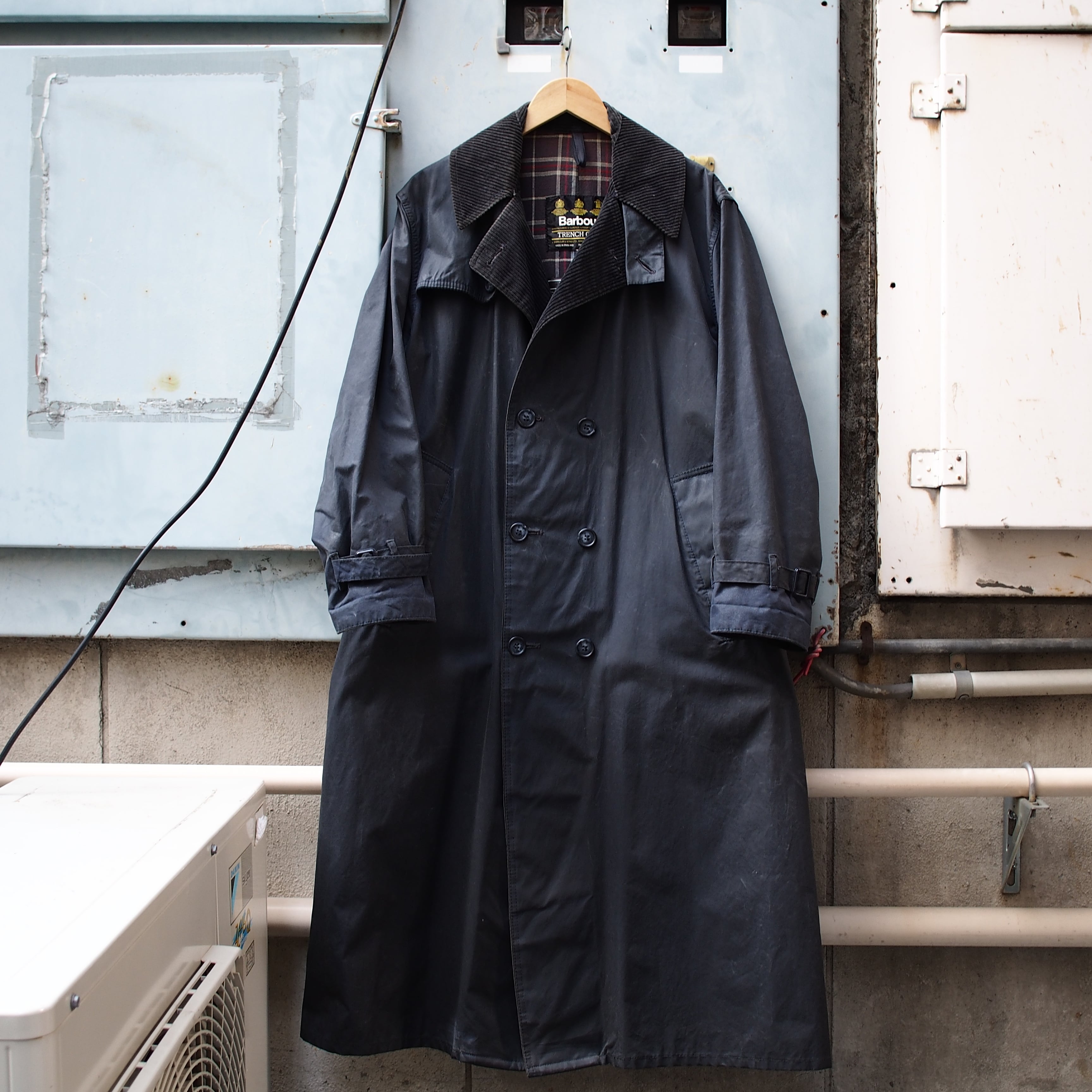 UK 1980's〜90's Vintage Barbour “TRENCH COAT” バブアー トレンチ