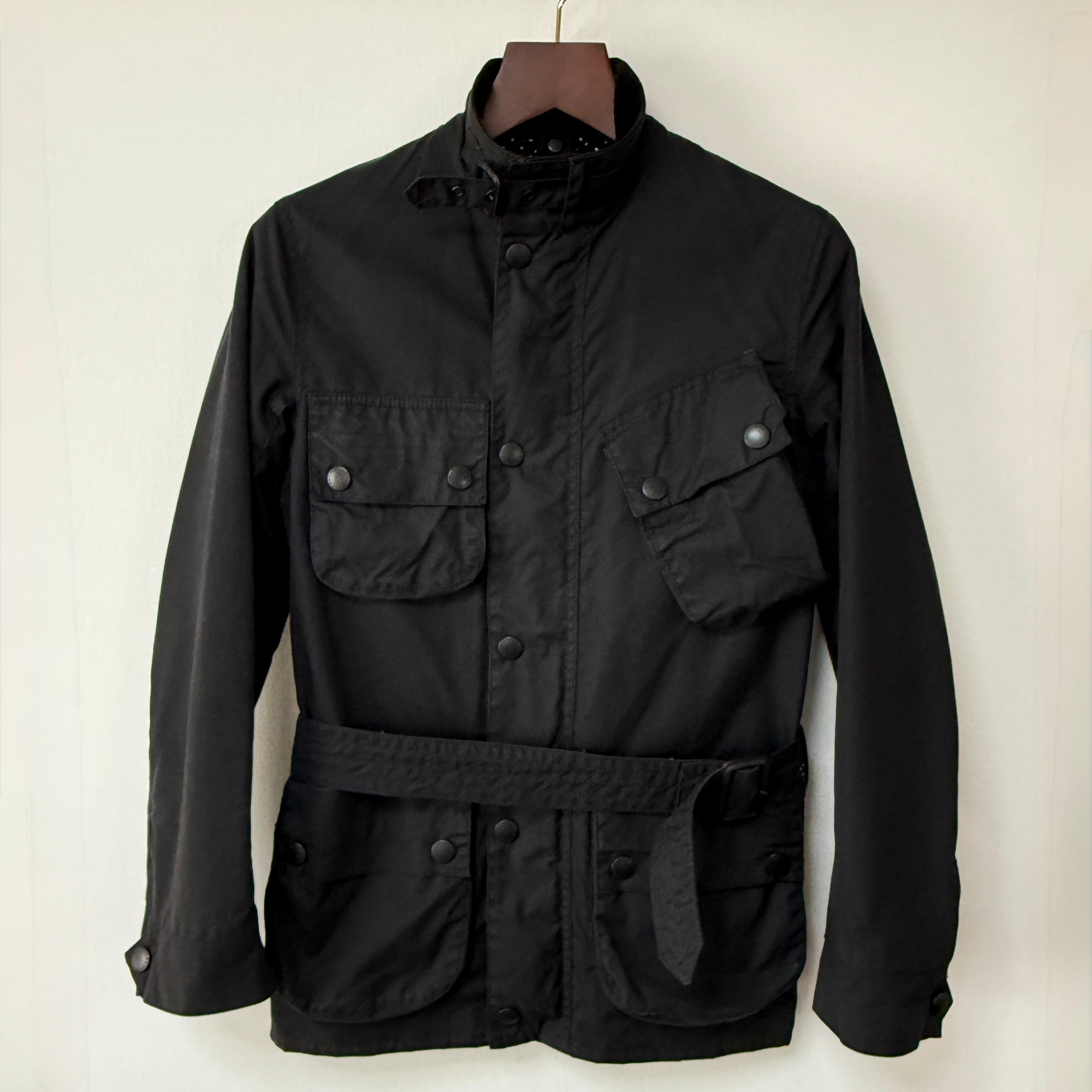 Barbour × EDIFICE インターナショナルSL オイルドコットンジャケット