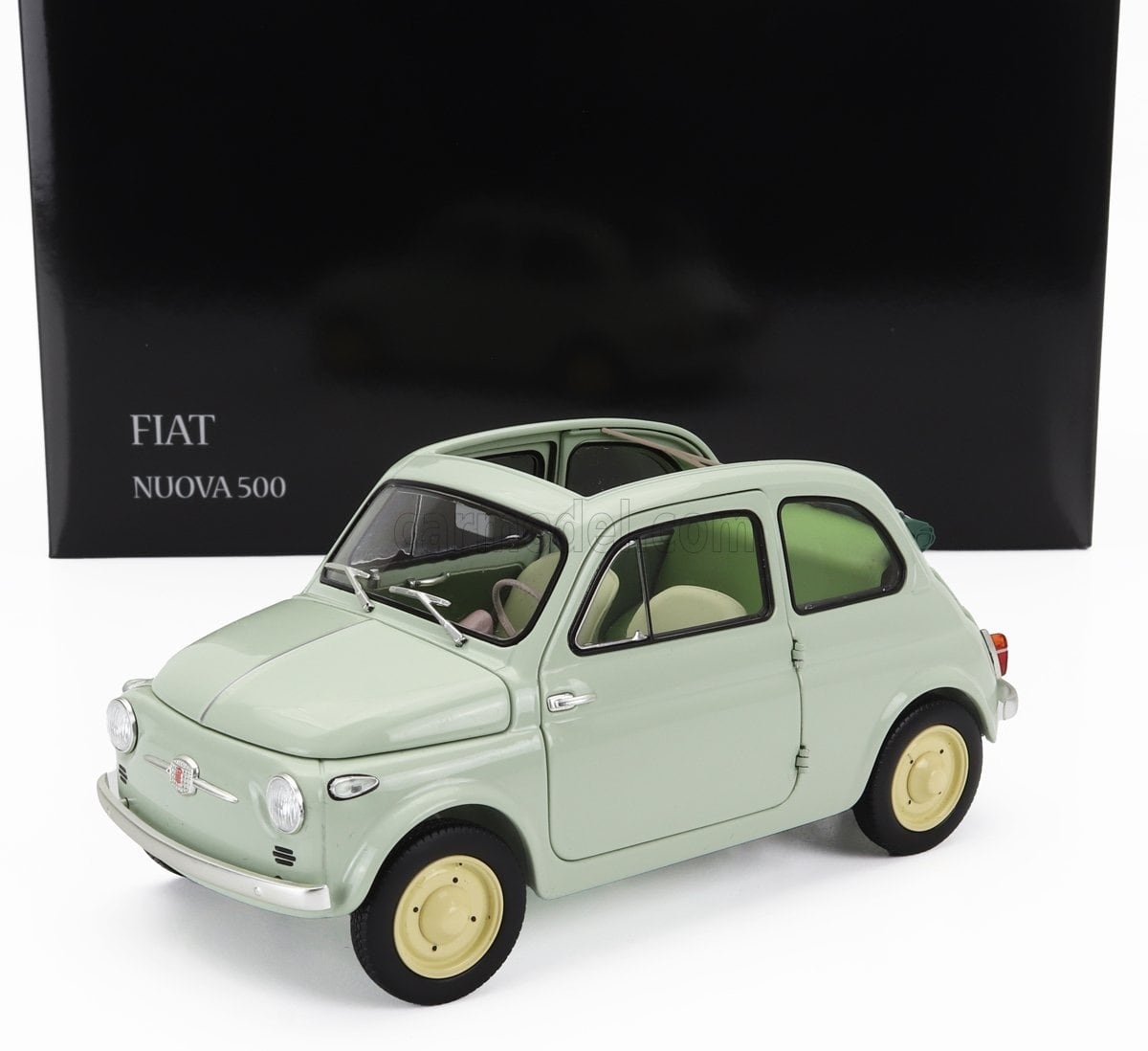 ミニカー 1/18 フィアット 500 京商 KYOSHO 1/18 FIAT 500 D CABRIOLET
