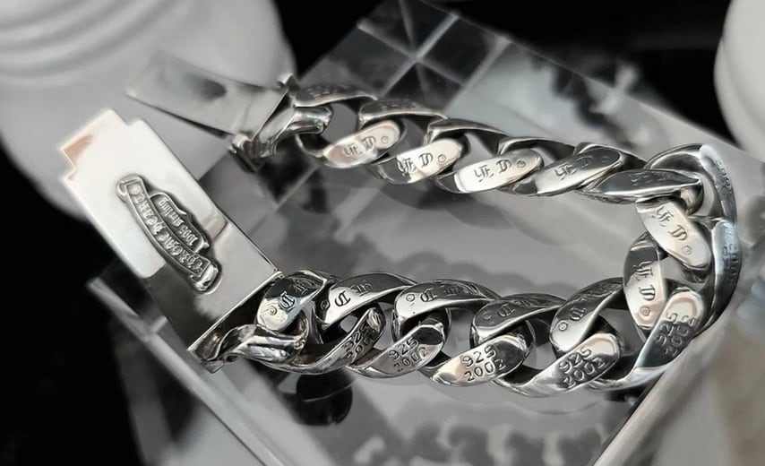 CHROME HEARTS クロムハーツ ダガークラシック フルダイヤ ID