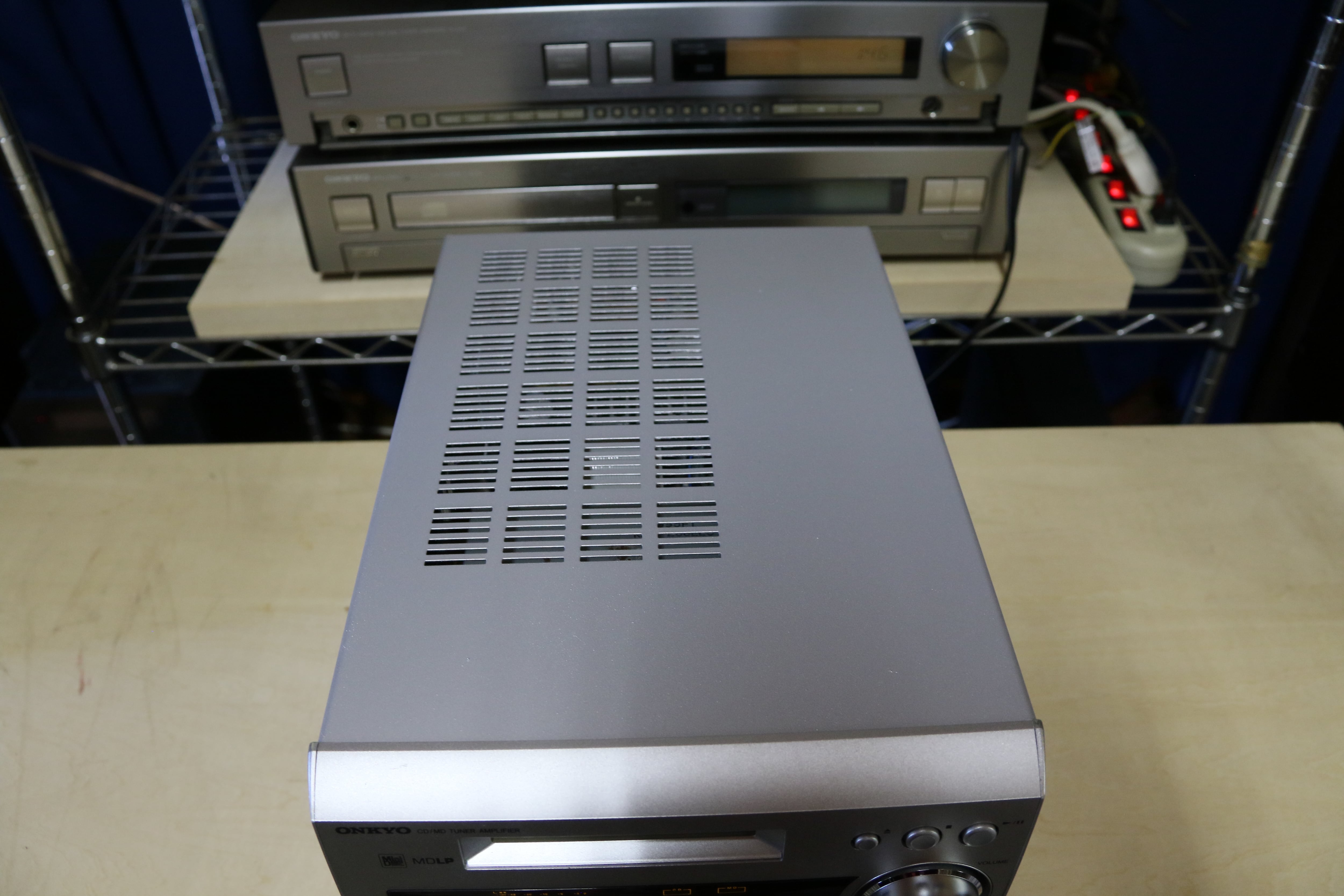 ミニコンポの基準機！】ONKYO FR-7GX ＆D-S7GX MD/CD/ﾁｭｰﾅ/ｱﾝﾌﾟ/ｽﾋﾟｰｶ