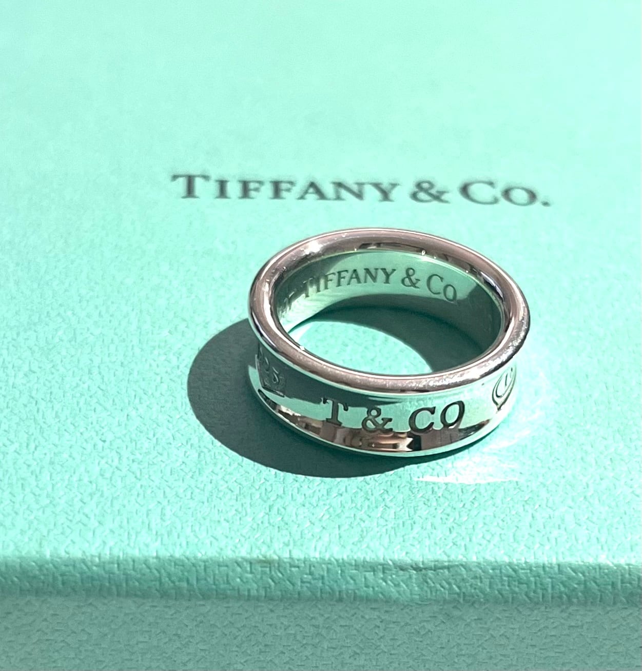 TIFFANY＆CO.】1388 シルバー925 ティファニー1837 ナローリング
