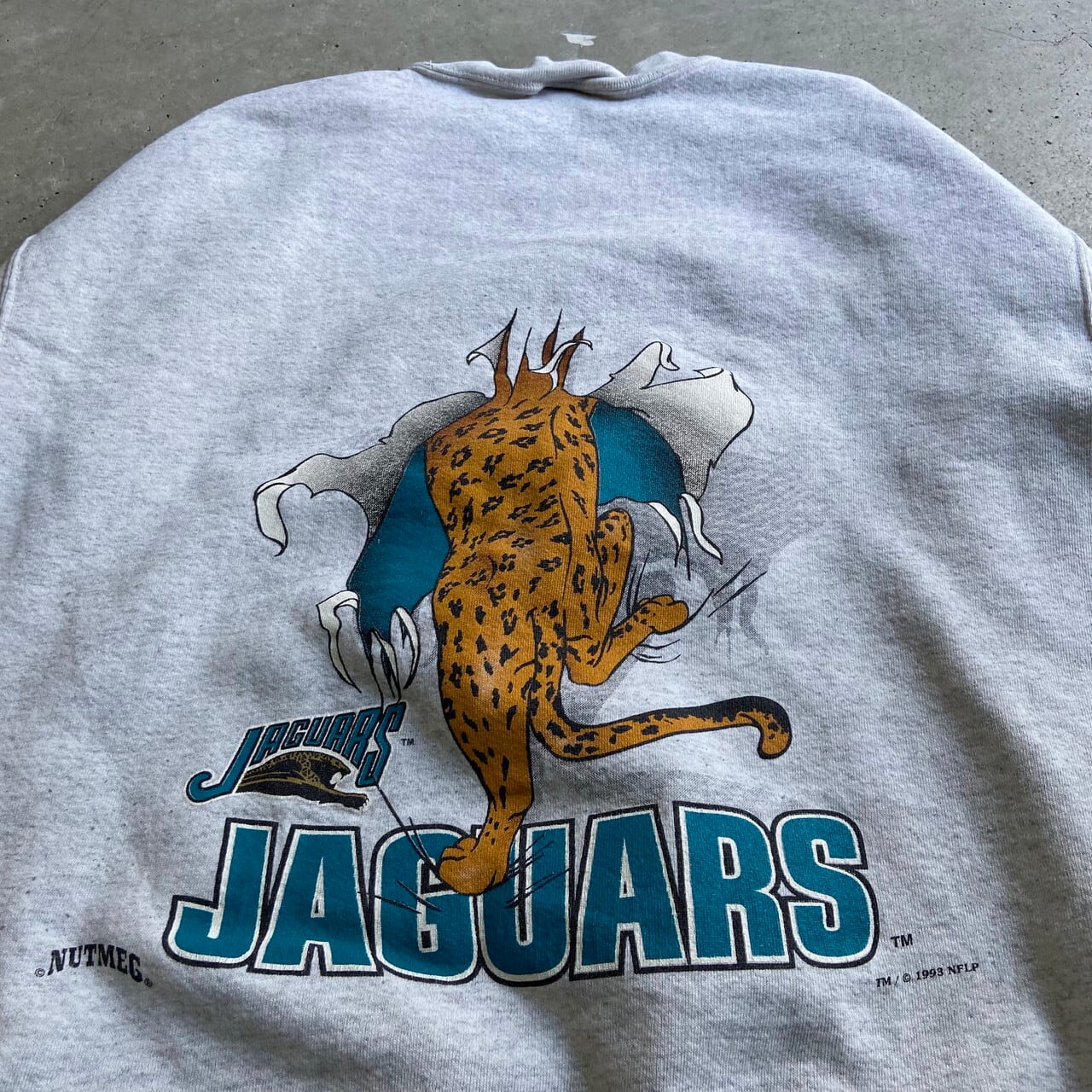90年代 USA製 NUTMEG ナツメグ NFL ジャクソンビル・ジャガーズ チーム