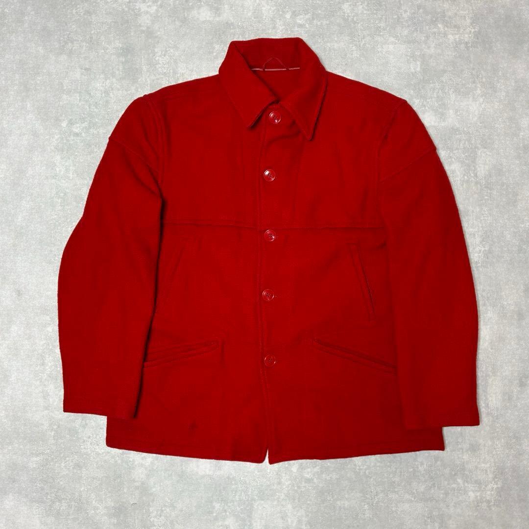 50s CHIPPEWA ウール ハンティングジャケット 赤 USA製 | CHASE