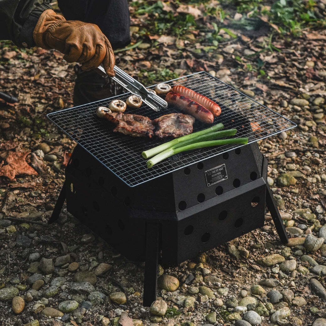 CARGO CONTAINER FIRE PIT MAX | OLIVE OUTDOOR EQUIPMENT