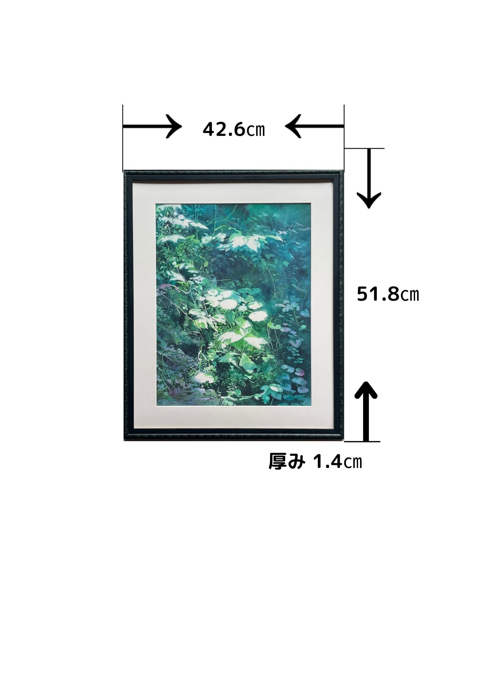 水彩画 手描き F6号 原画 | Atelier Porta