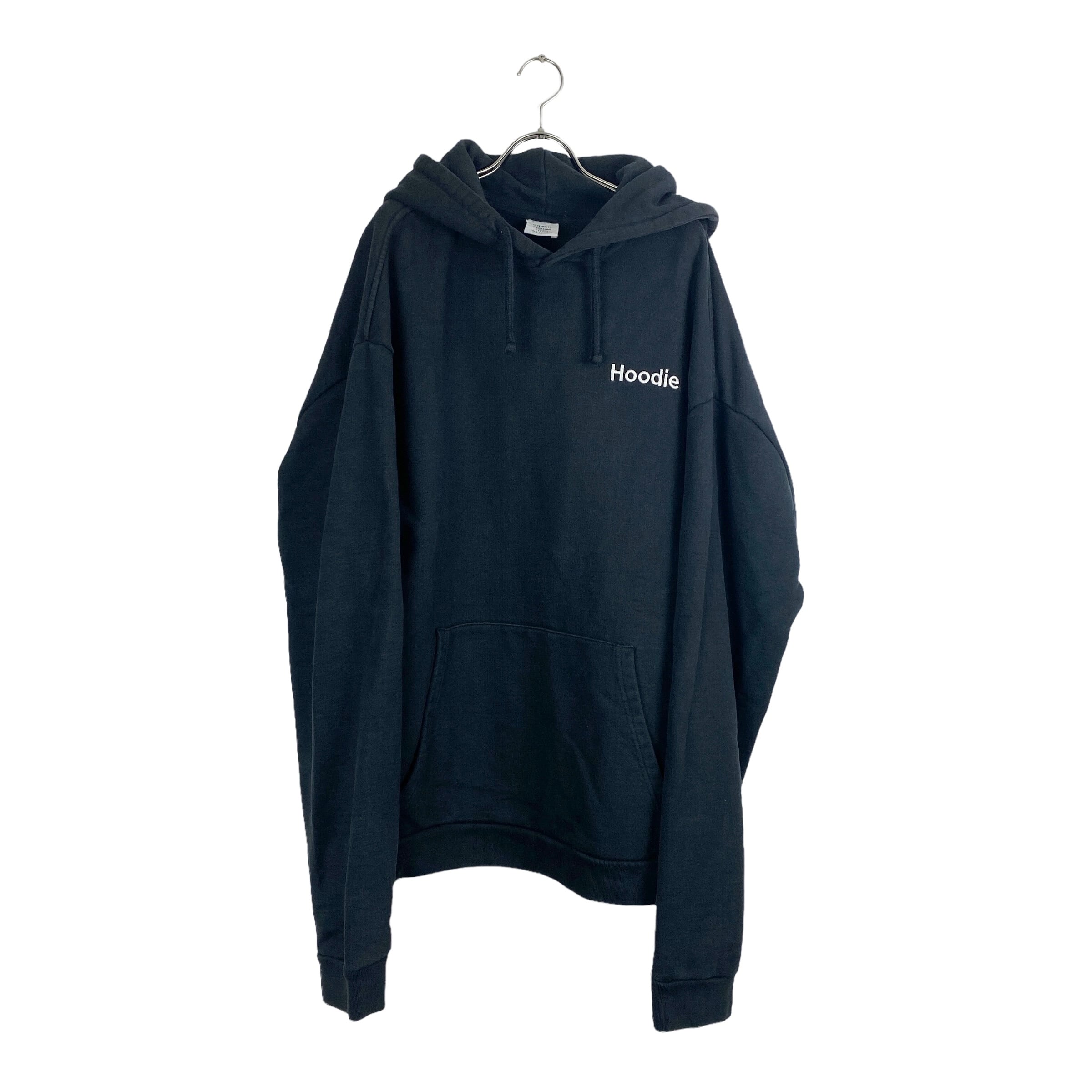 VETEMENTS(ヴェトモン) レタリング刺繍オーバーサイズプルオーバー
