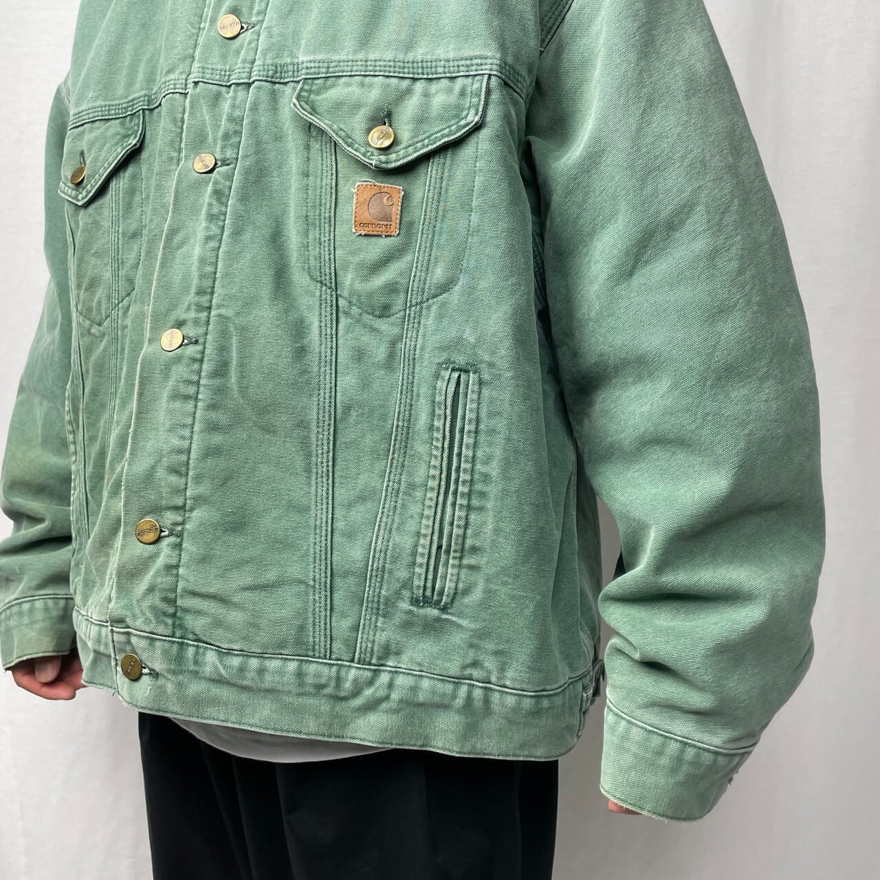 80年代 USA製 Carhartt カーハート ダック地 トラッカージャケット