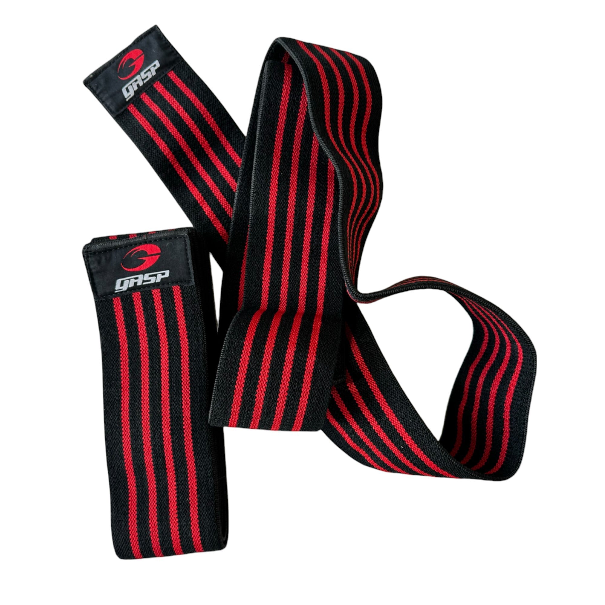 Knee wraps, Black/Grey | Fitness Gear Online（GASP公式代理店）